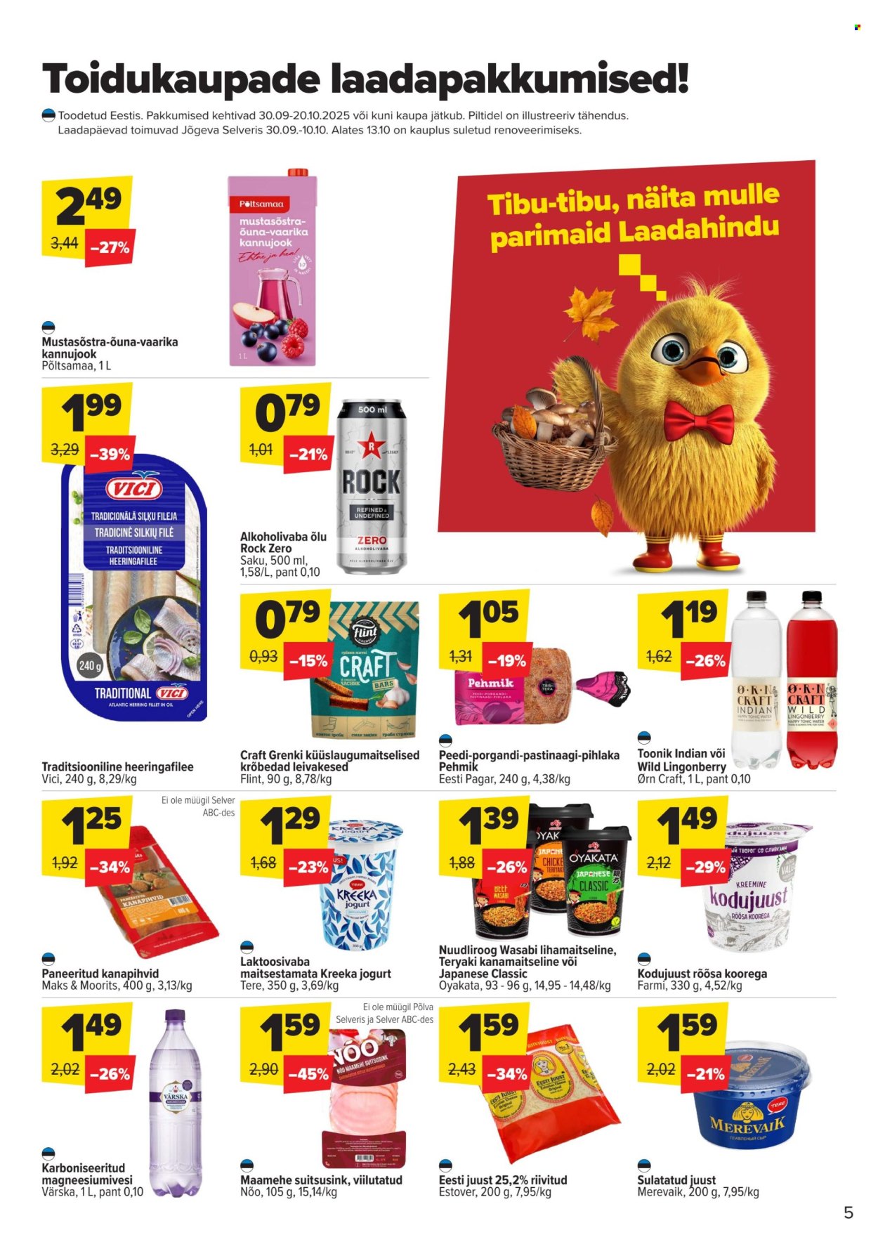 selver - Selver kliendileht - Laadapäevad (30.09 - 20.10.2025) - page: 5