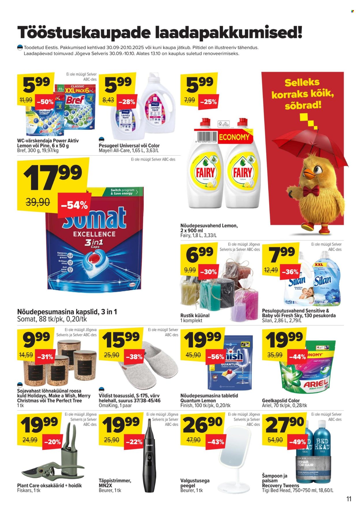 selver - Selver kliendileht - Laadapäevad (30.09 - 20.10.2025) - page: 11