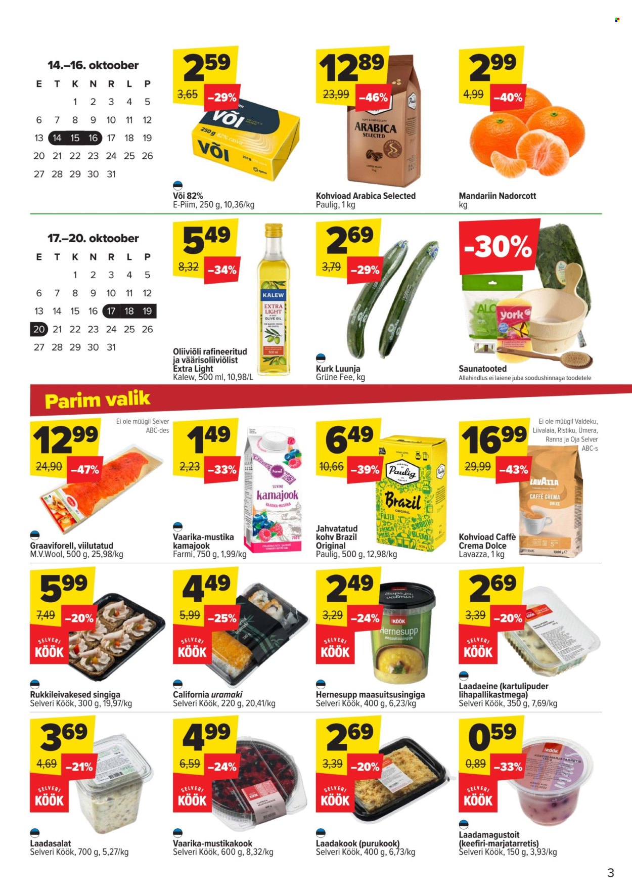 selver - Selver kliendileht - Laadapäevad (30.09 - 20.10.2025) - page: 3