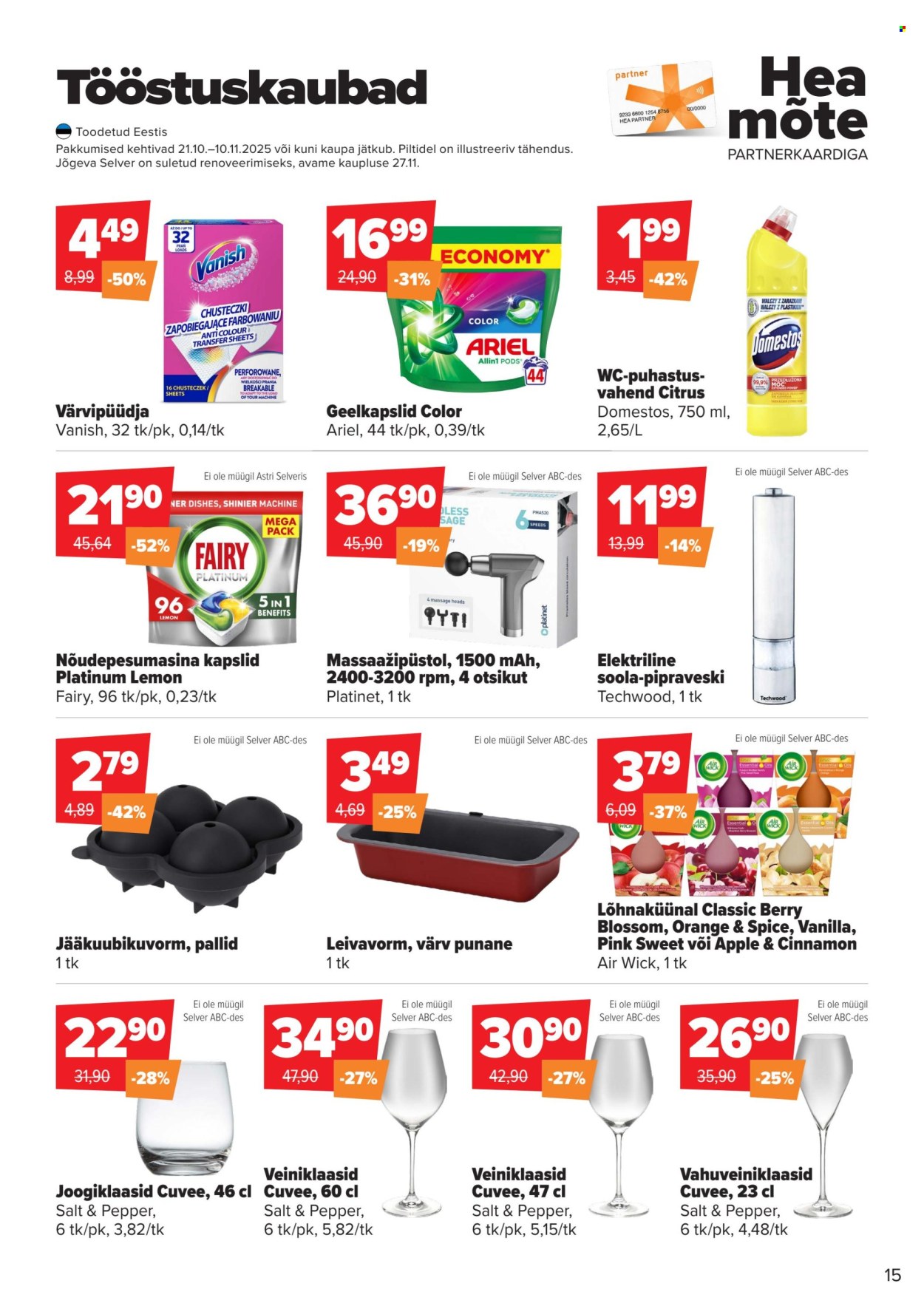 selver - Selver kliendileht - Hea Mõte (21.10 - 10.11.2025) - page: 15