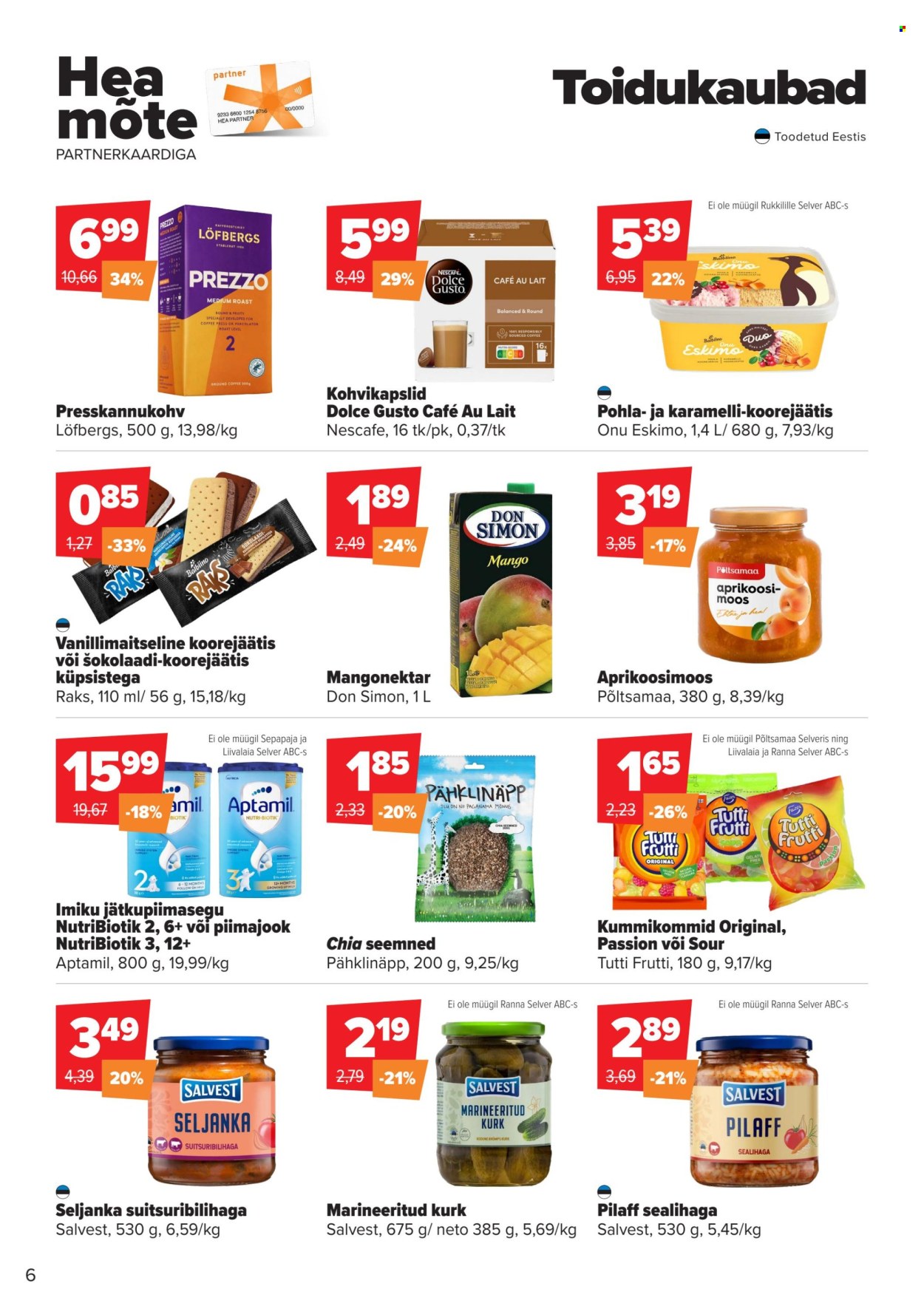 selver - Selver kliendileht - Hea Mõte (21.10 - 10.11.2025) - page: 6