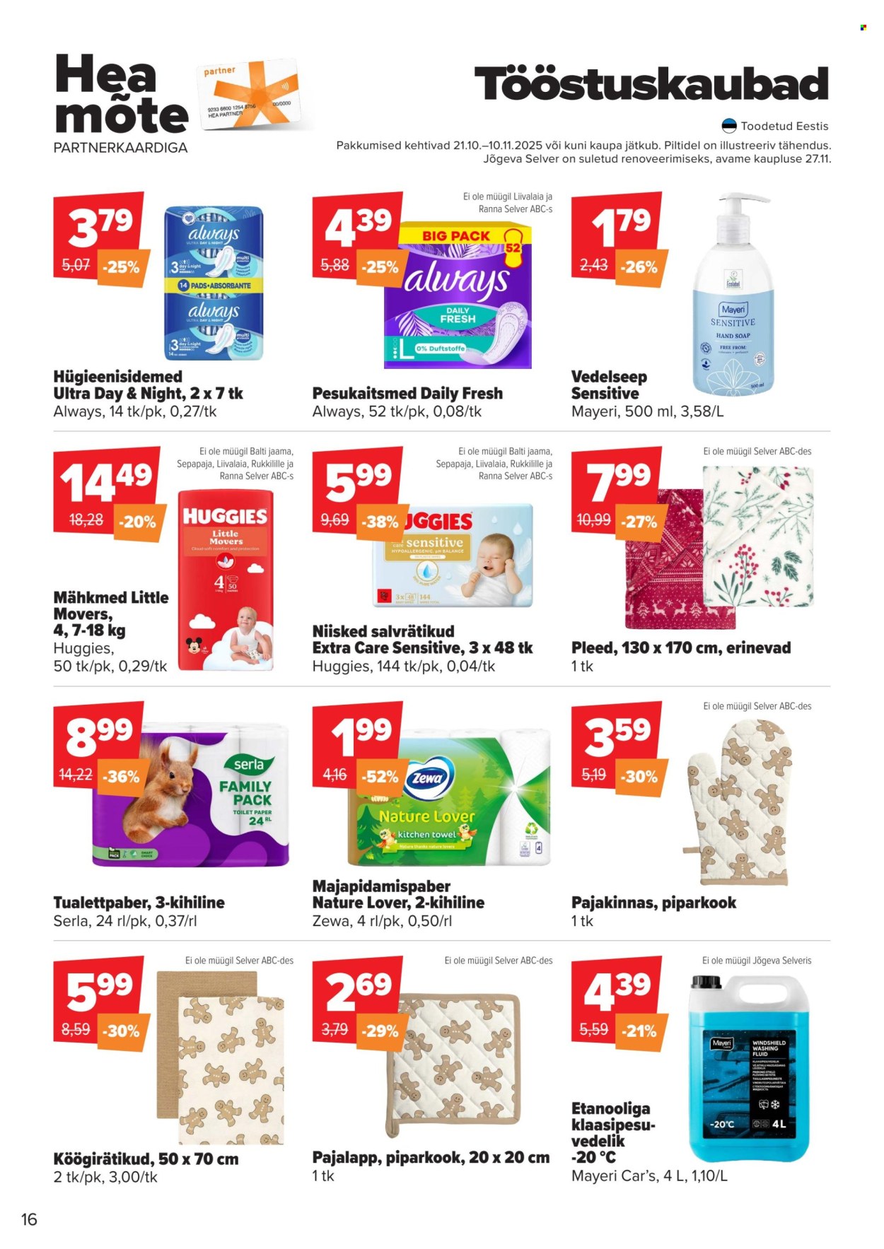selver - Selver kliendileht - Hea Mõte (21.10 - 10.11.2025) - page: 16