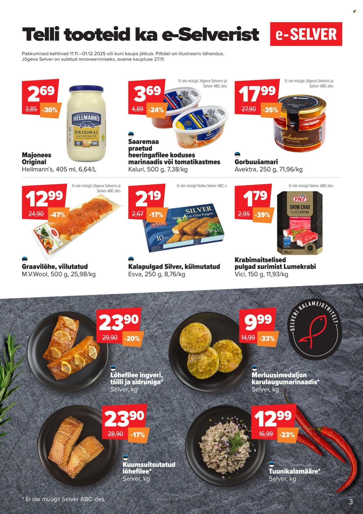 selver - Selver kliendileht - Hea Mõte (11.11 - 1.12.2025) - page: 3