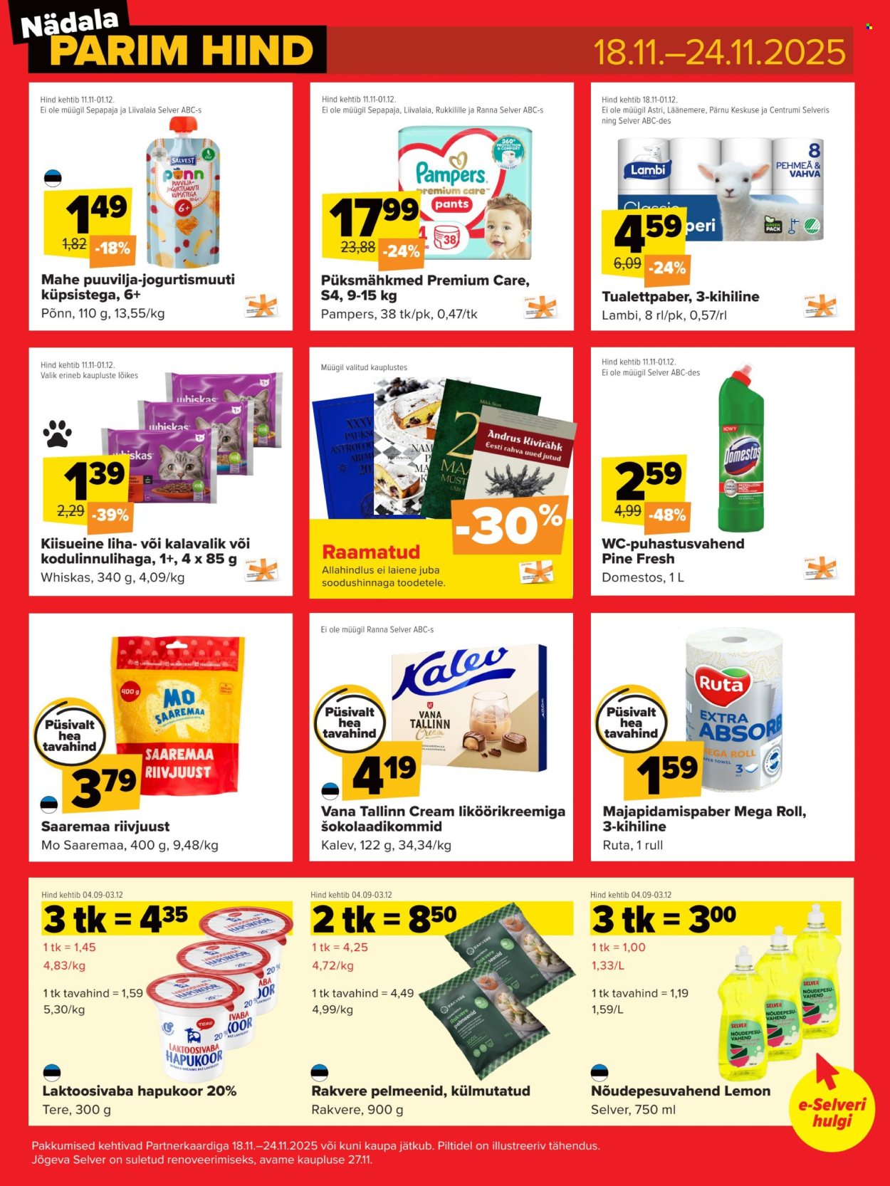 selver - Selver kliendileht - Nädala parim hind (18.11 - 24.11.2025) - page: 4