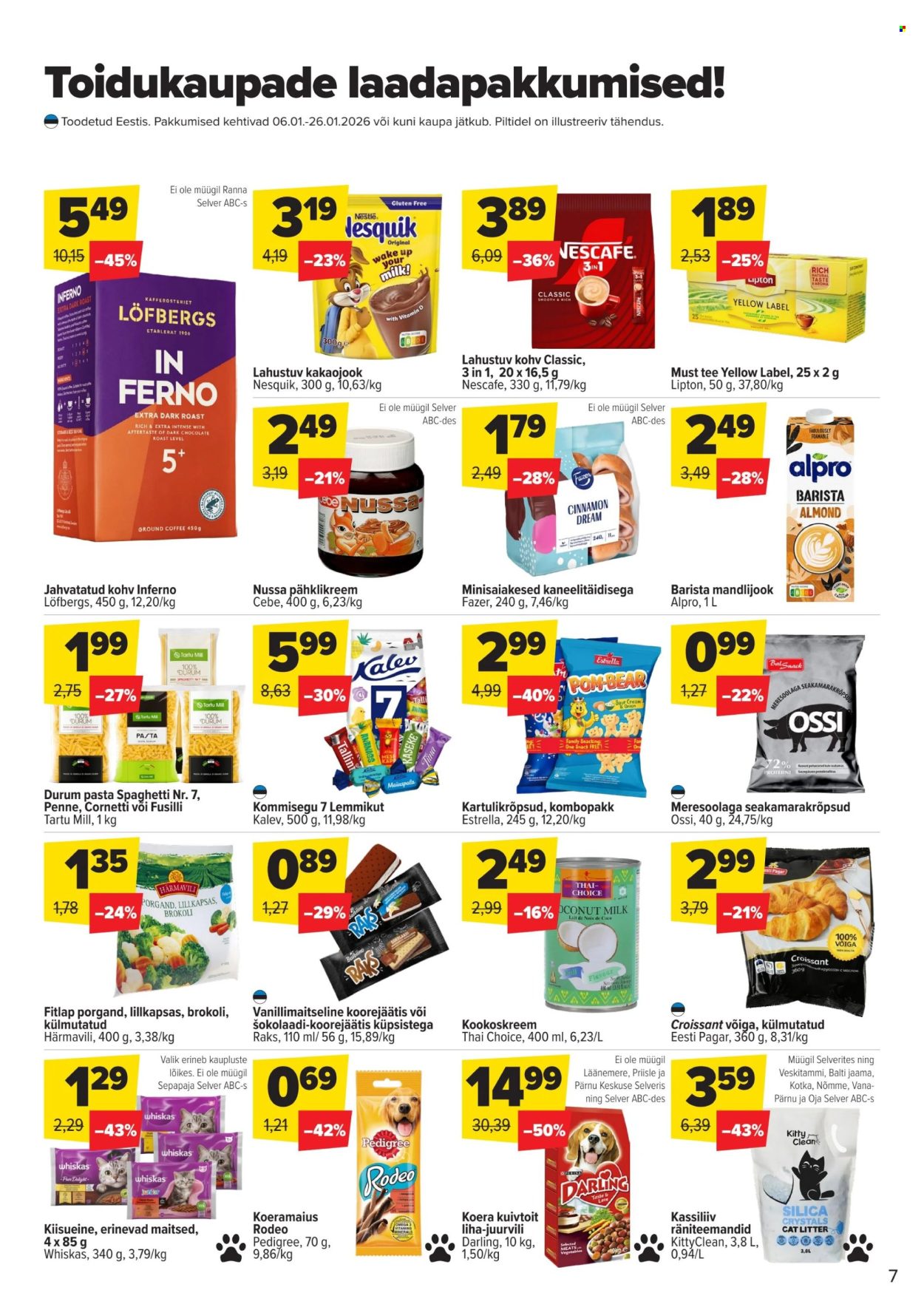 selver - Selver kliendileht (6.01 - 26.01.2026) - page: 7