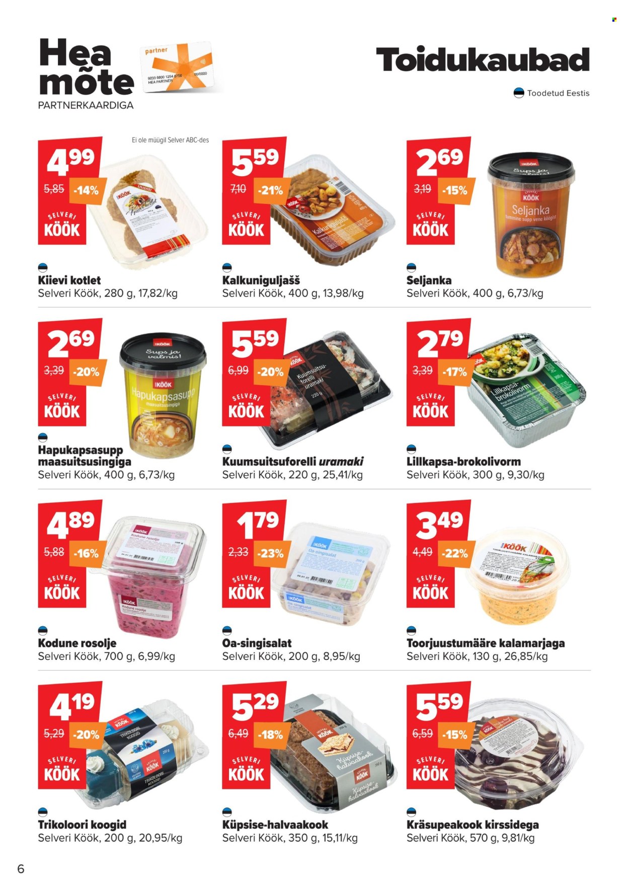 selver - Selver kliendileht - Hea Mõte (17.02 - 2.03.2026) - page: 6