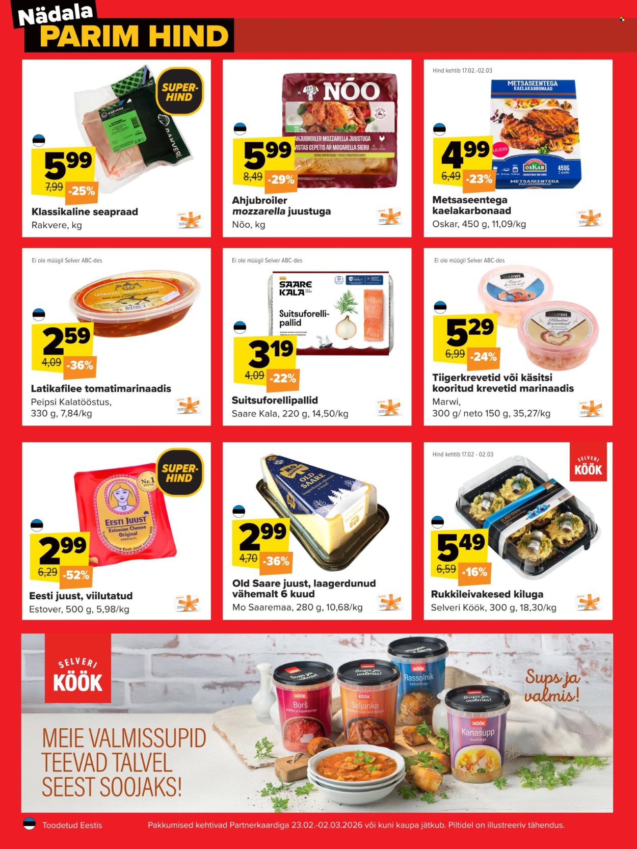 selver - Selver kliendileht - Nädala parim hind (23.02 - 2.03.2026) - page: 2