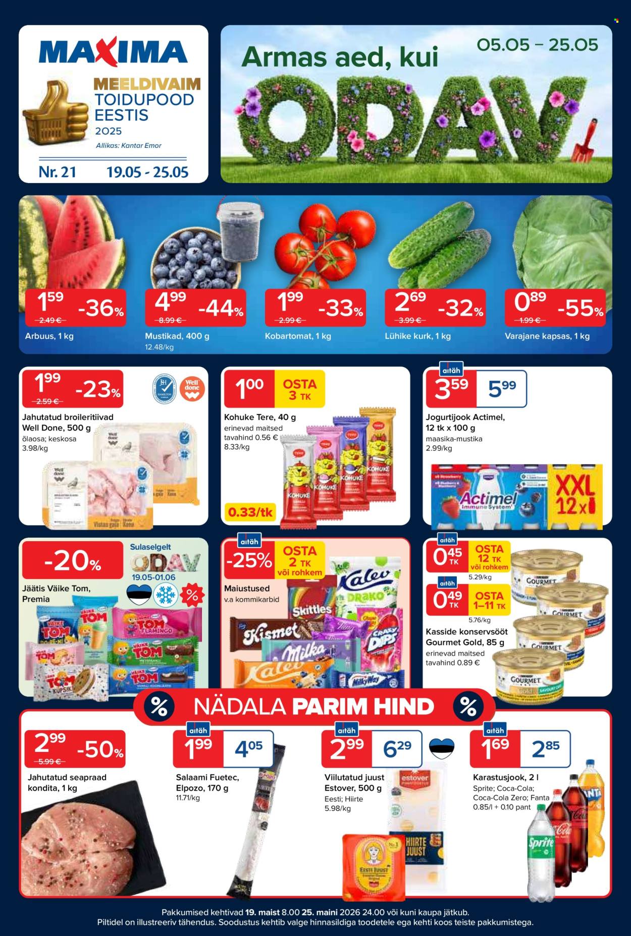 maxima - Maxima kliendileht - kliendileht (19.05 - 25.05.2026)