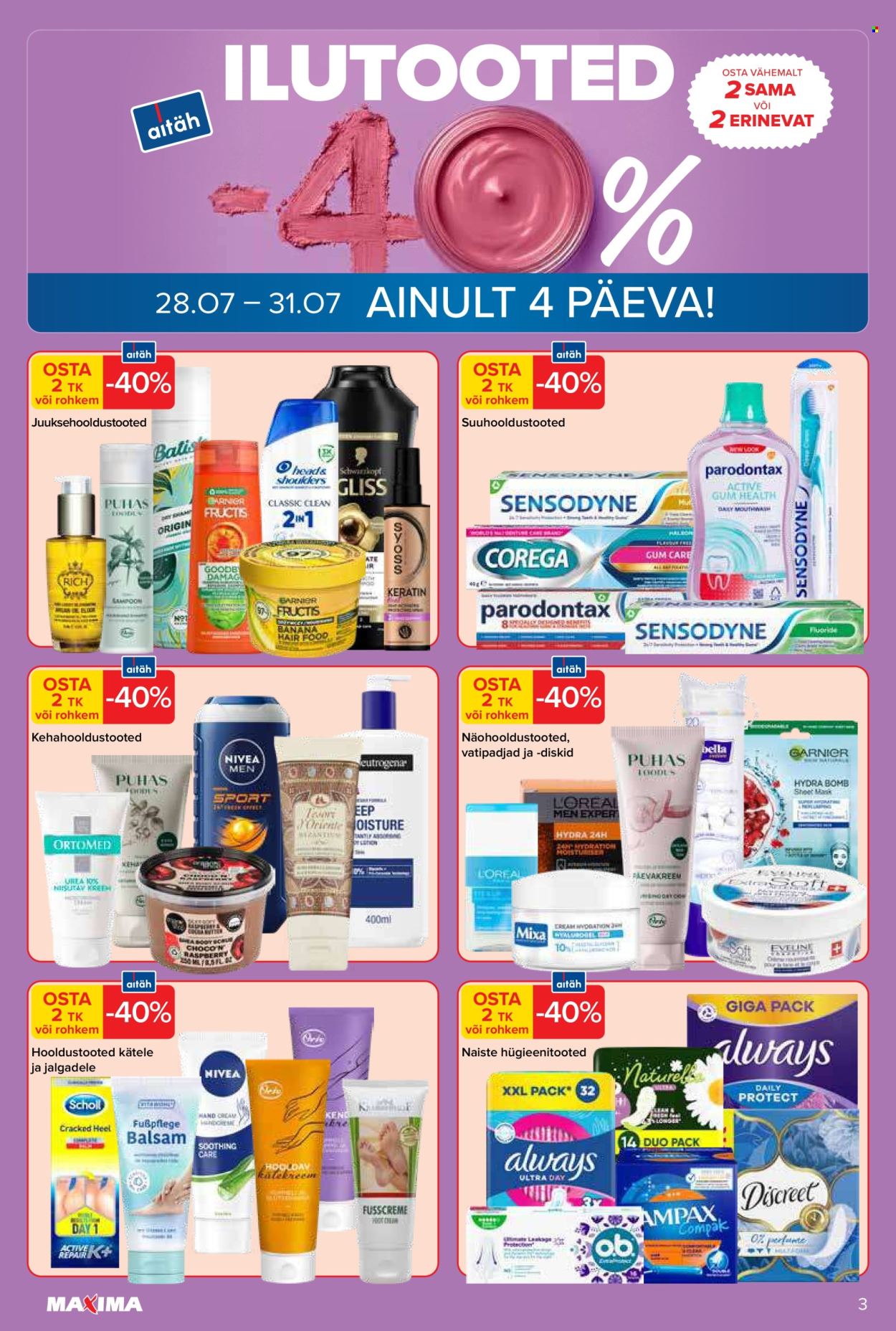 maxima - Maxima kliendileht - Ilutooted -40% (28.07 - 31.07.2026) - page: 2