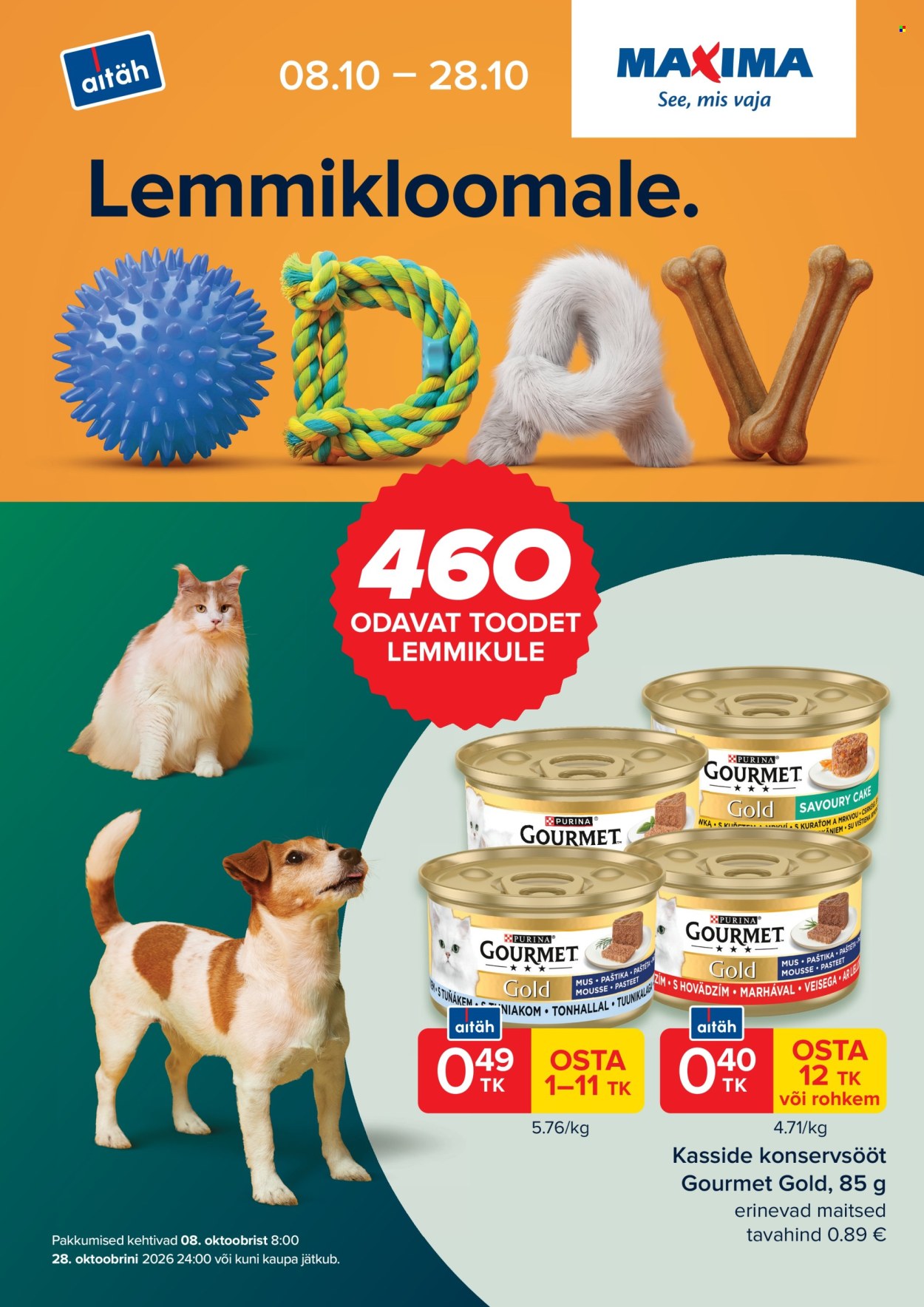 maxima - Maxima kliendileht (8.10 - 28.10.2026) - page: 1