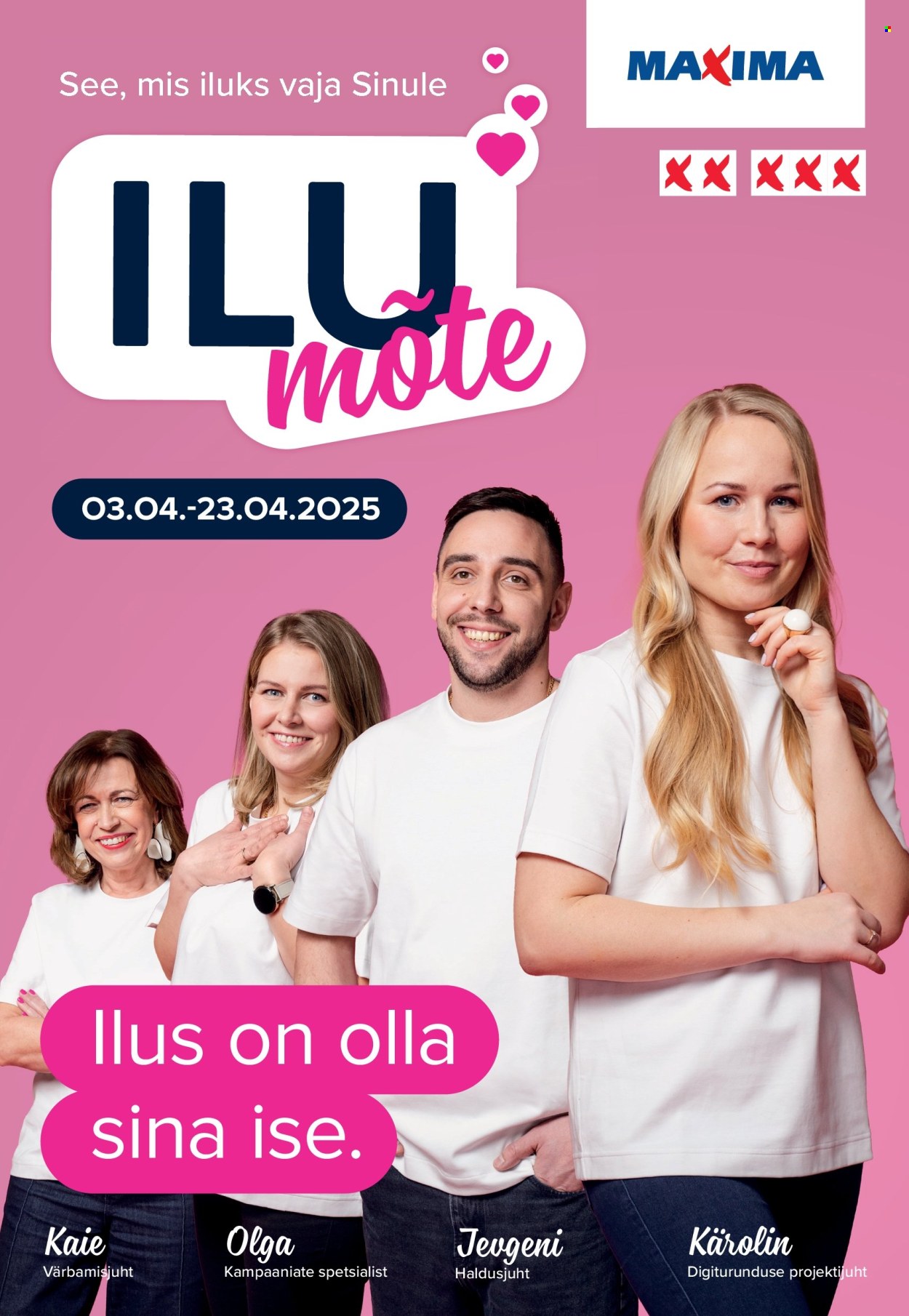 maxima - Maxima kliendileht - Ilu Mõte 2025 (3.04 - 23.04.2025)