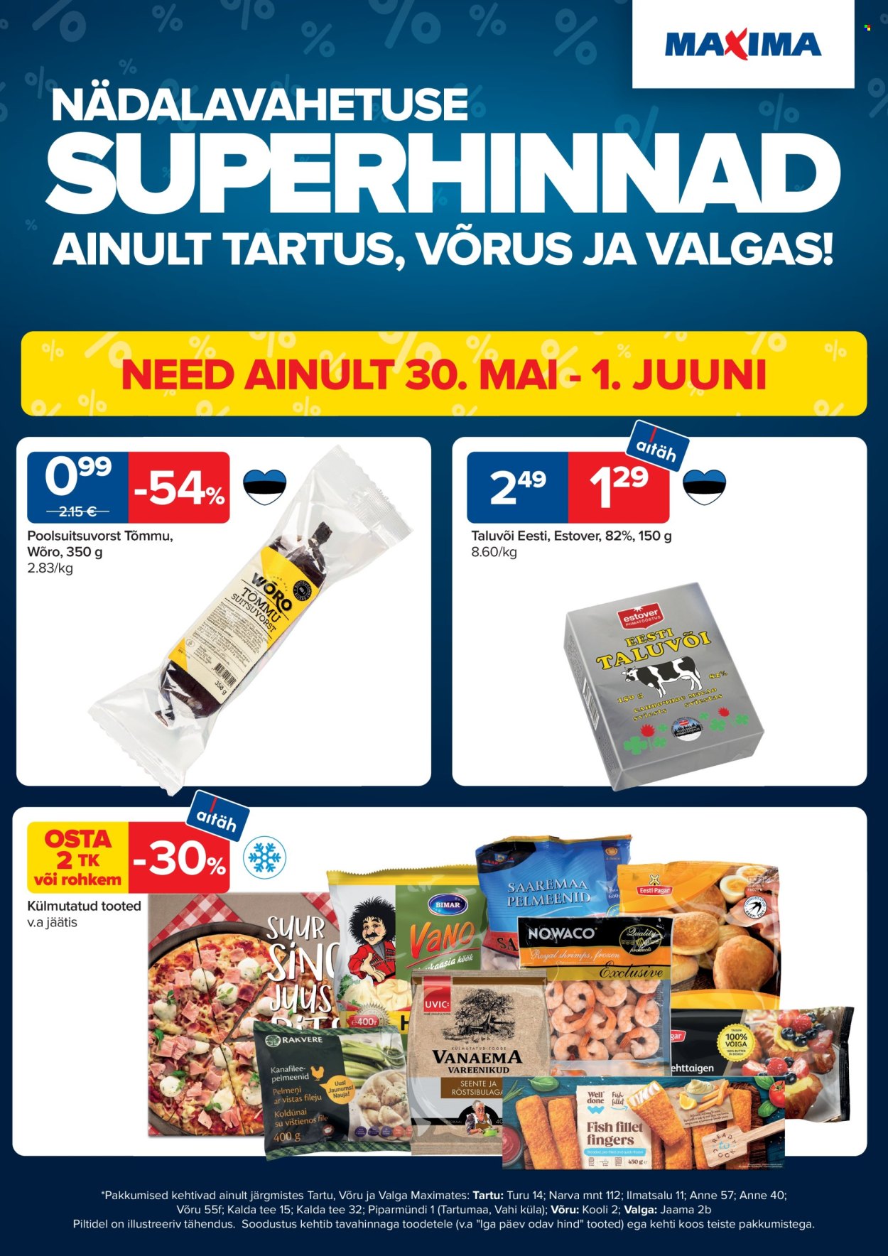 maxima - Maxima kliendileht - Tartu, Võru, Valga ERIPAKKUMISED (23.05 - 1.06.2025) - page: 2