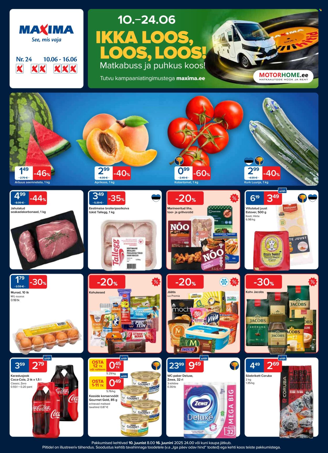 maxima - Maxima kliendileht - Maxima kliendileht nr. 24 (10.06 - 16.06.2025)