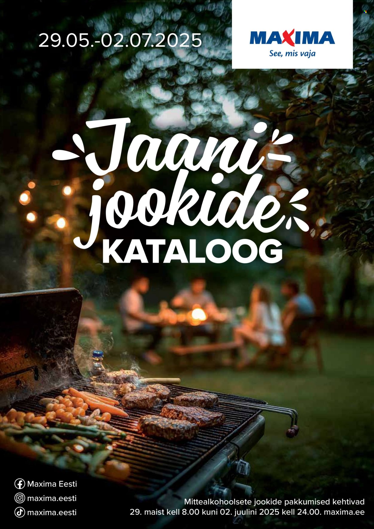 maxima - Maxima kliendileht - Jaanijookide kataloog (29.05 - 2.07.2025)