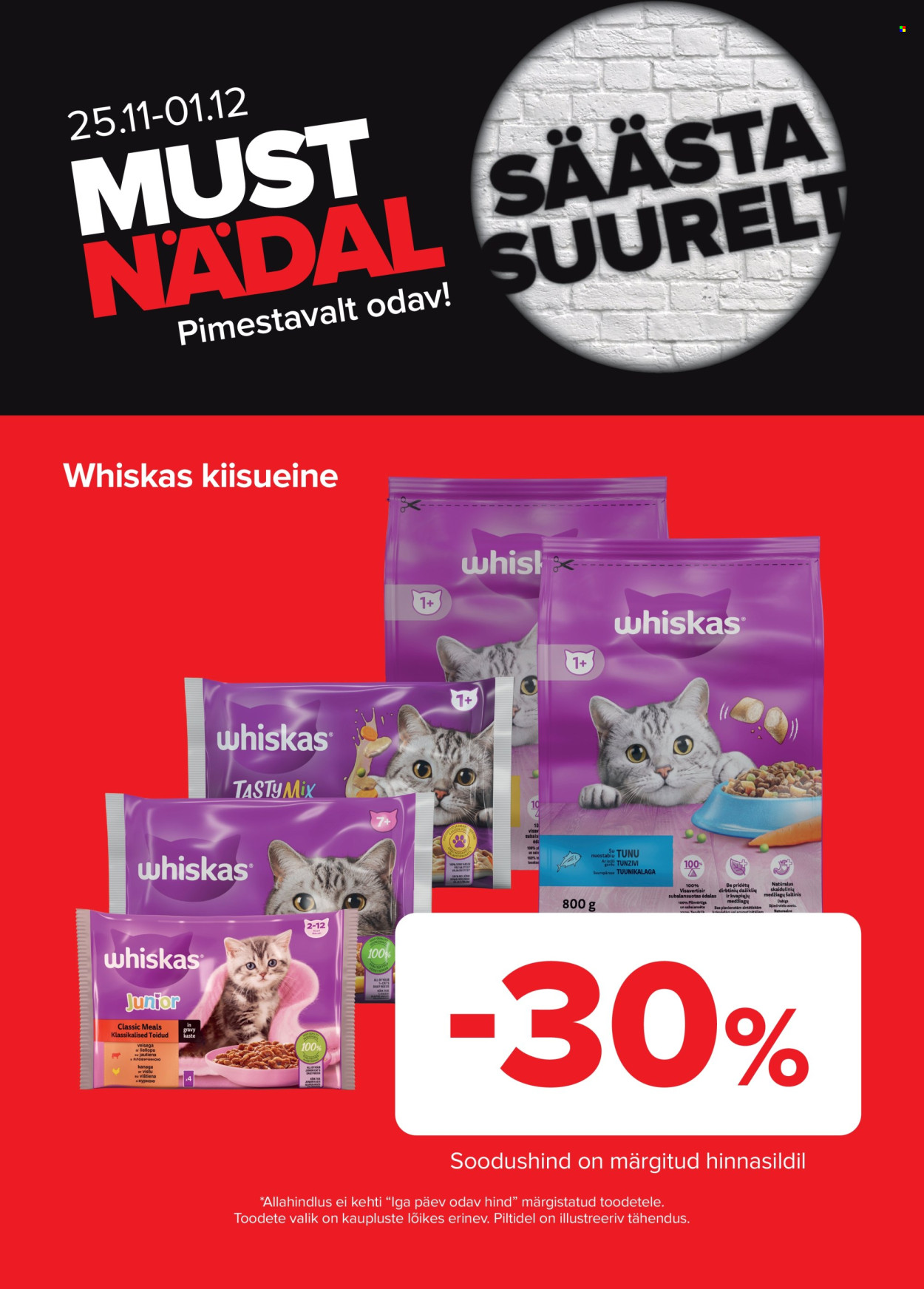 maxima - Maxima kliendileht - Must nädal Maximas! (25.11 - 1.12.2025) - page: 18