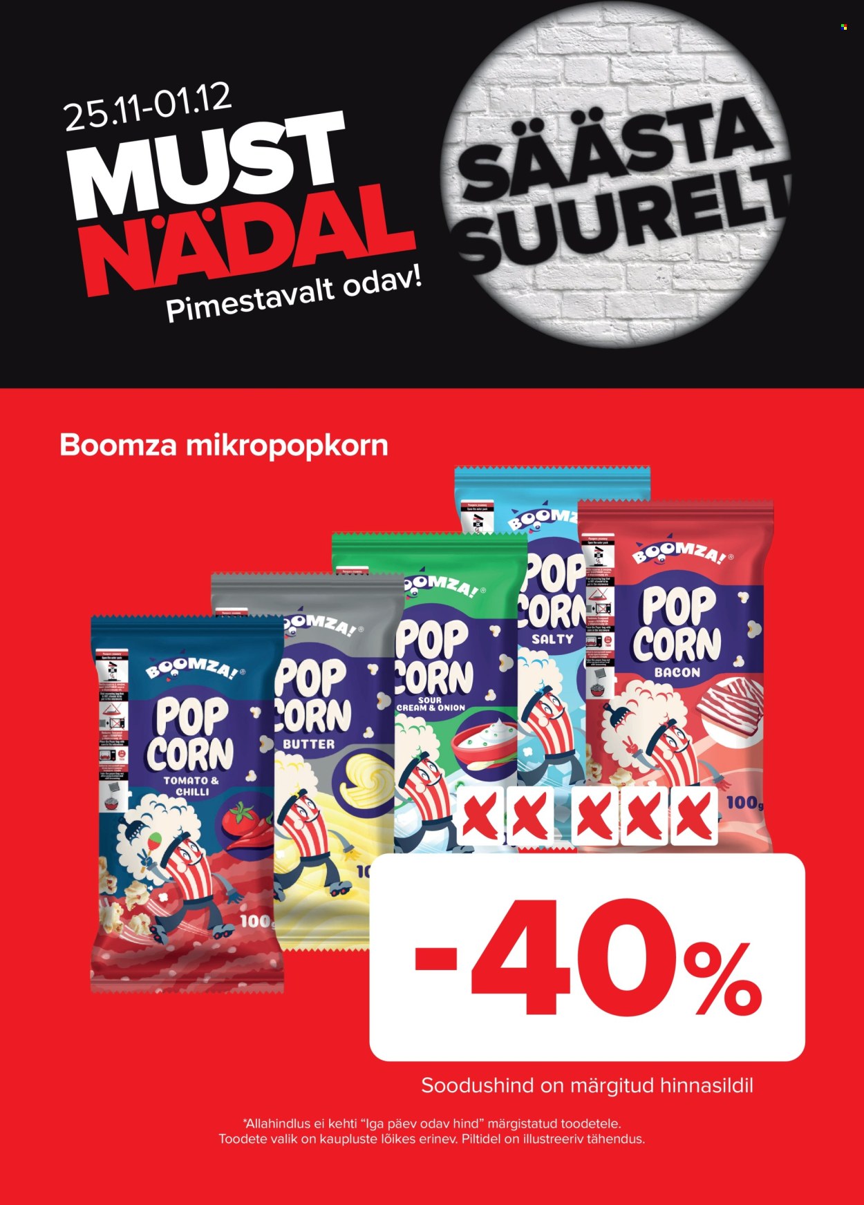 maxima - Maxima kliendileht - Must nädal Maximas! (25.11 - 1.12.2025) - page: 4