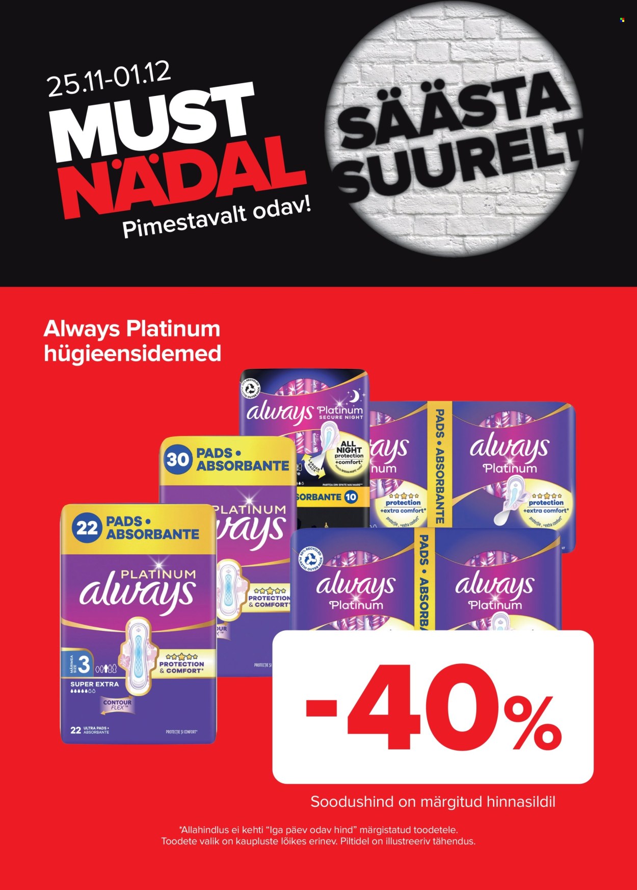 maxima - Maxima kliendileht - Must nädal Maximas! (25.11 - 1.12.2025) - page: 8