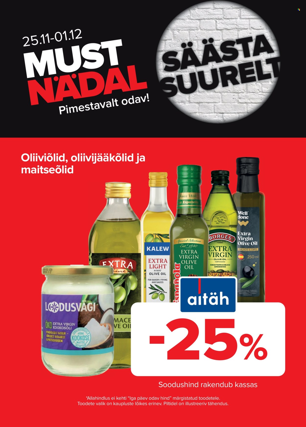 maxima - Maxima kliendileht - Must nädal Maximas! (25.11 - 1.12.2025) - page: 9