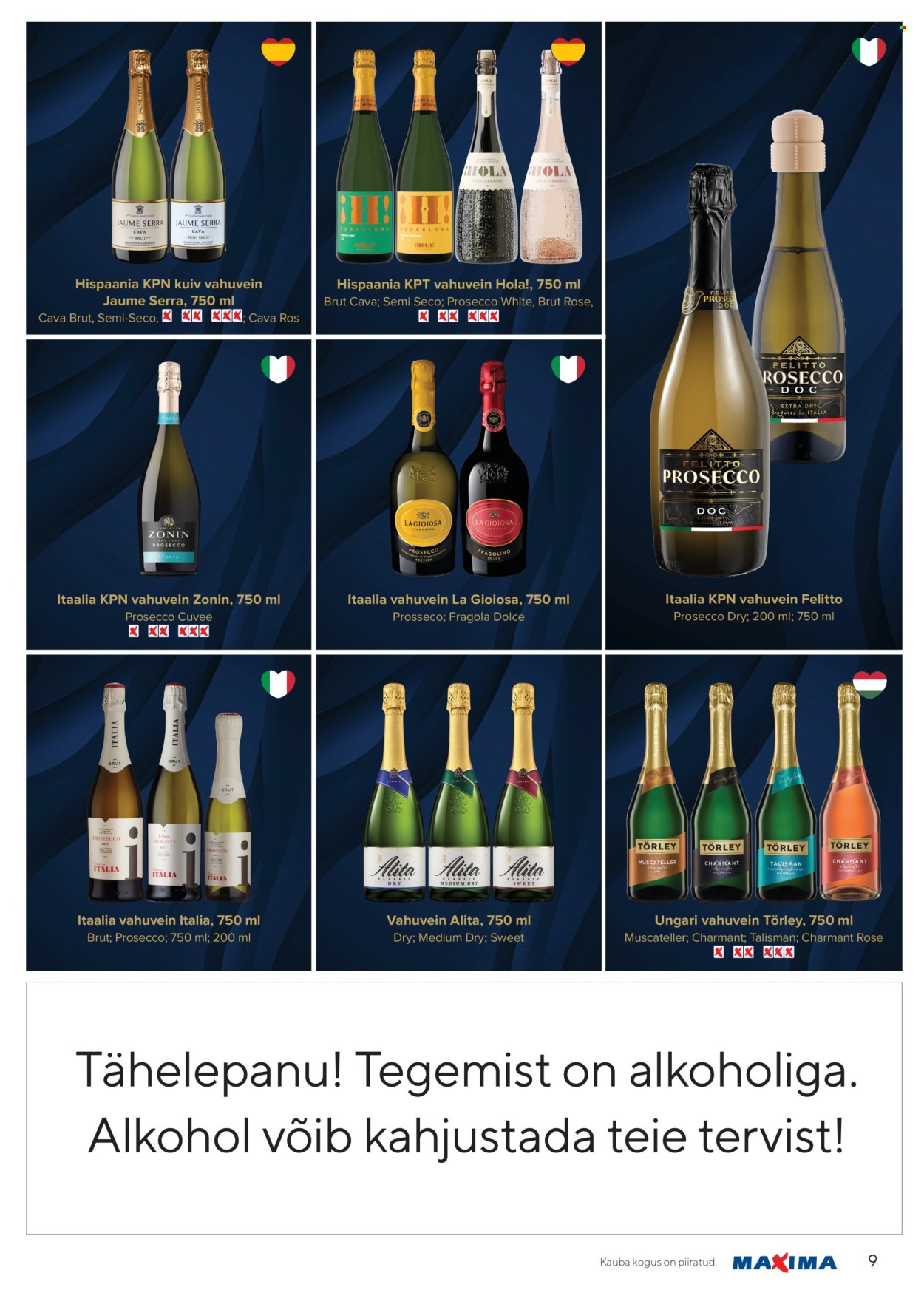 maxima - Maxima kliendileht - Joogikataloog (27.11.2025 - 7.01.2026) - page: 9