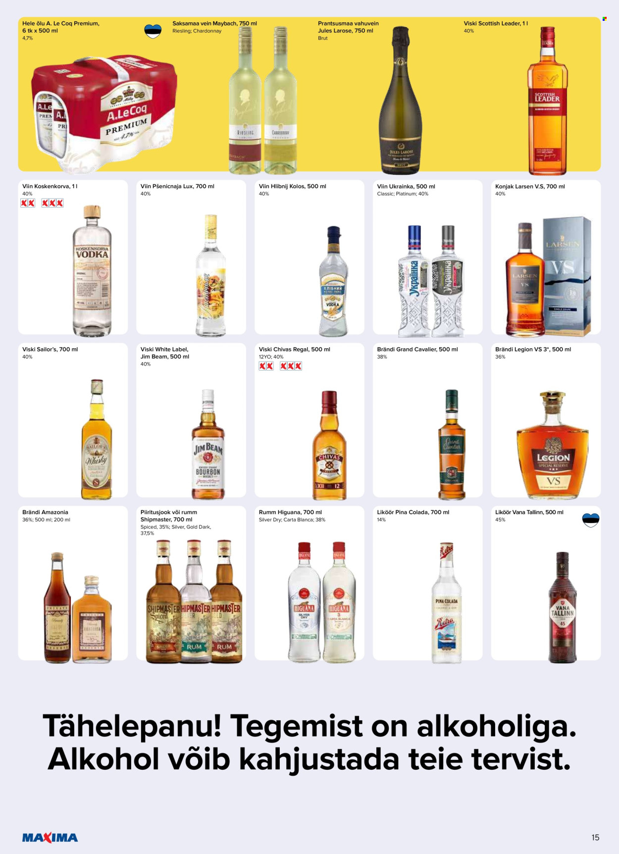 maxima - Maxima kliendileht - Maxima kliendileht nr. 50 (9.12 - 15.12.2025) - page: 15