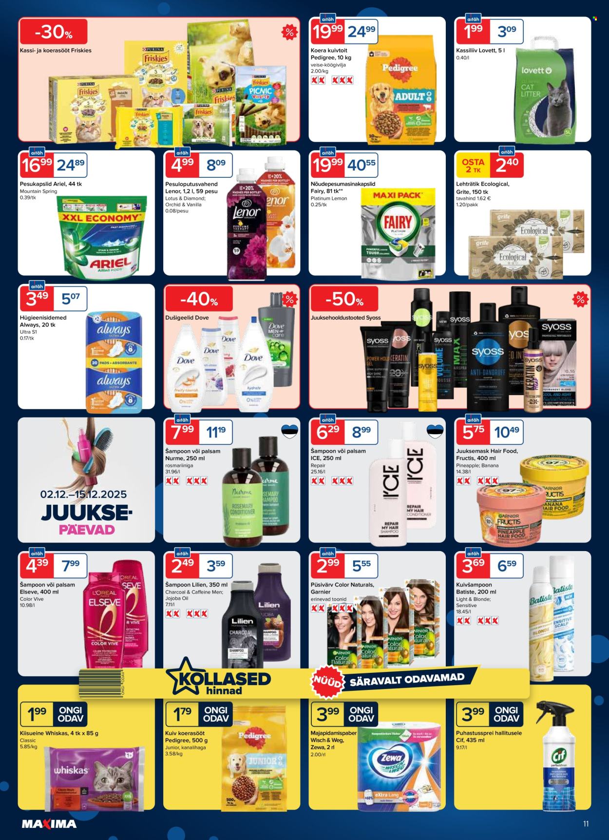 maxima - Maxima kliendileht - Maxima kliendileht nr. 50 (9.12 - 15.12.2025) - page: 11