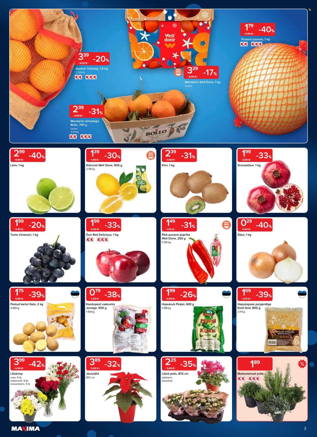 maxima - Maxima kliendileht - Maxima kliendileht nr. 51 (16.12 - 22.12.2025) - page: 3