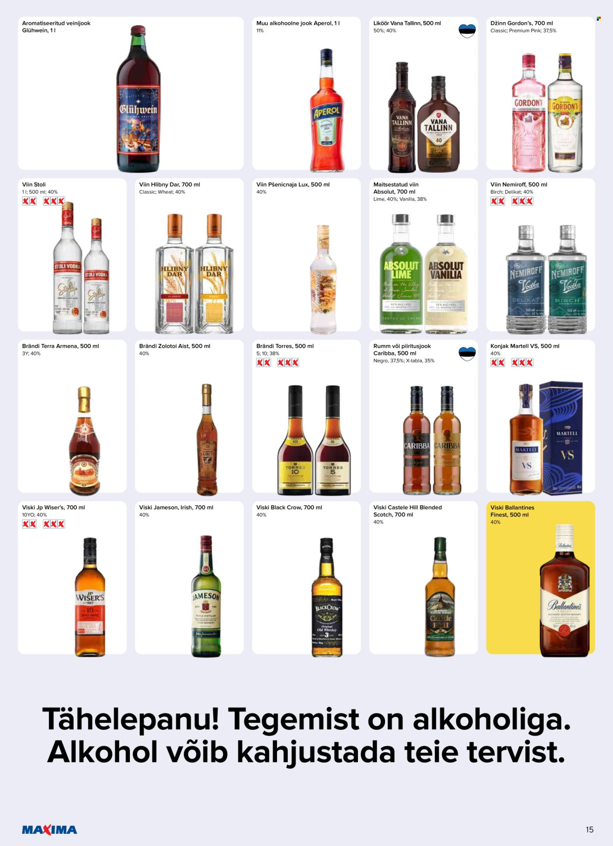 maxima - Maxima kliendileht - Maxima kliendileht nr. 52 (23.12 - 29.12.2025) - page: 15