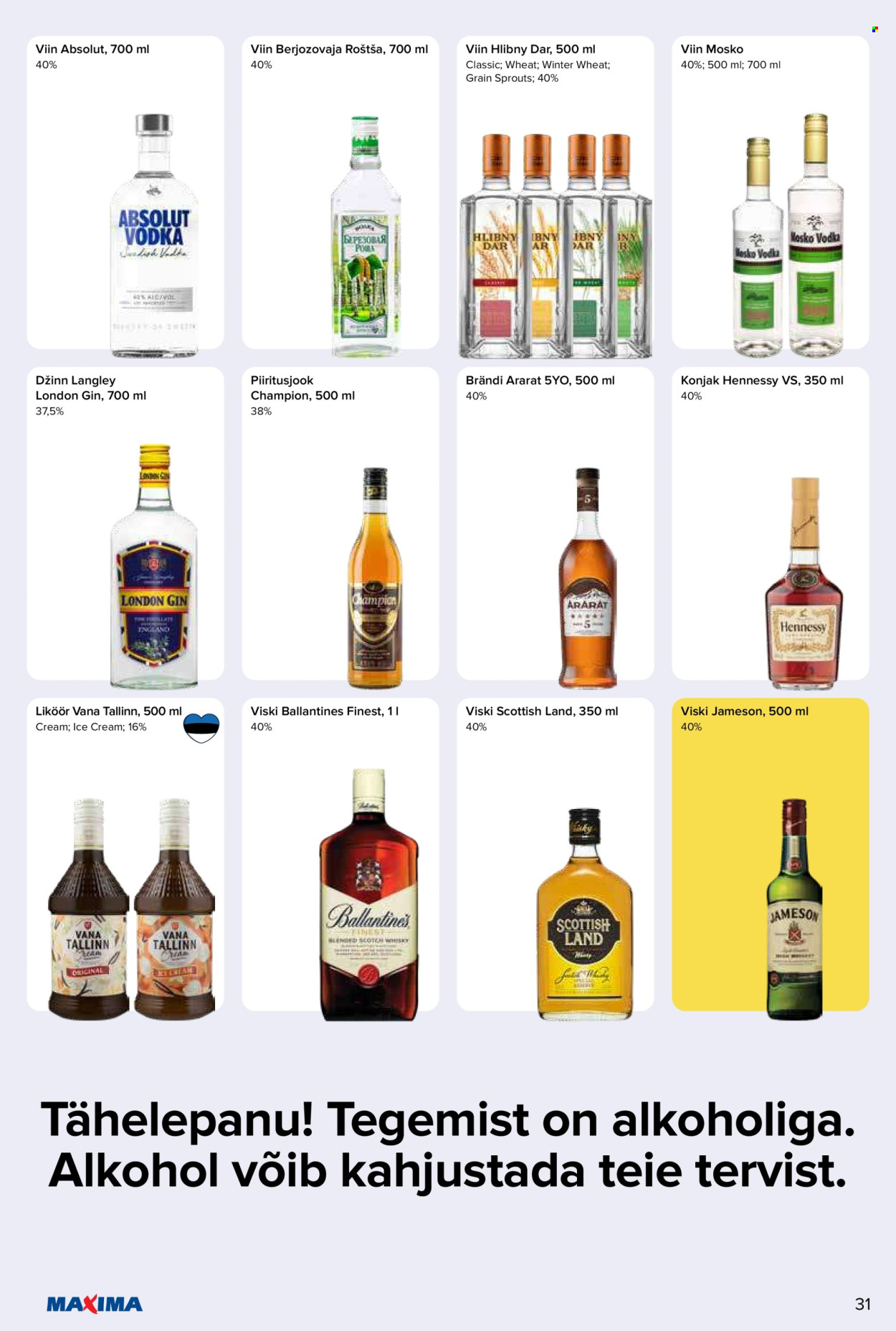 maxima - Maxima kliendileht - Maxima kliendileht nr. 1 (30.12.2025 - 5.01.2026) - page: 31