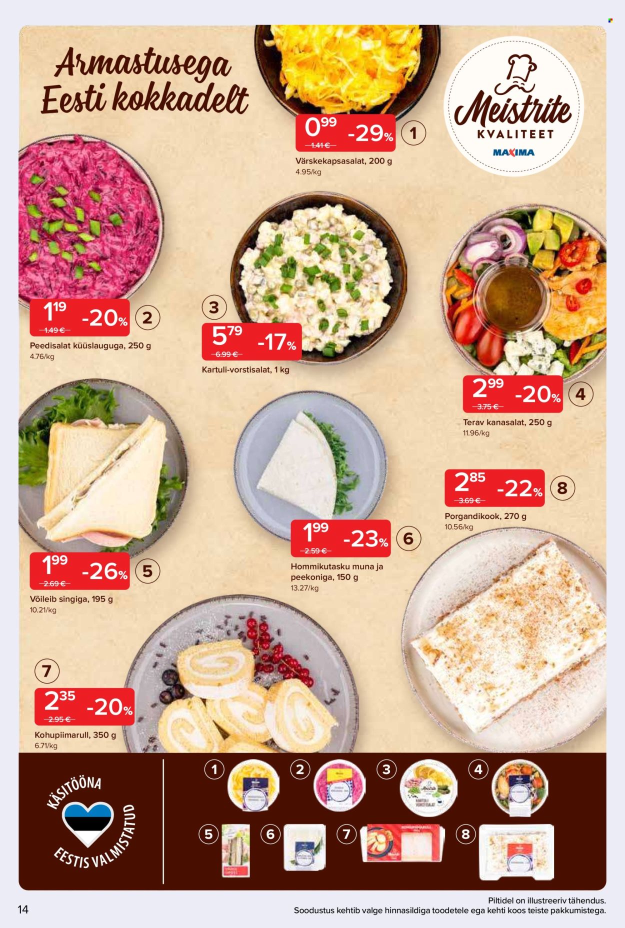 maxima - Maxima kliendileht - Maxima kliendileht nr. 1 (30.12.2025 - 5.01.2026) - page: 14