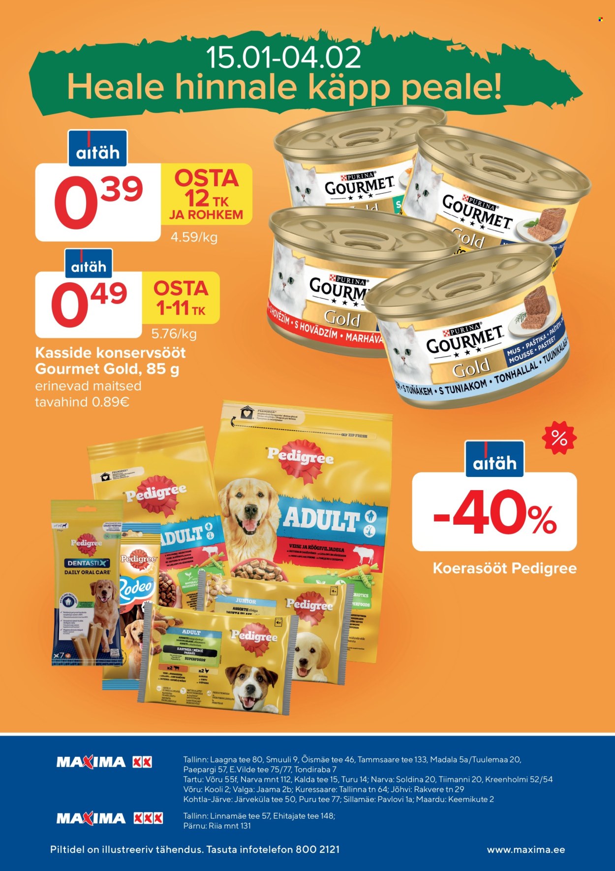 maxima - Maxima kliendileht - Lemmikute päevad (15.01 - 2.02.2026) - page: 8