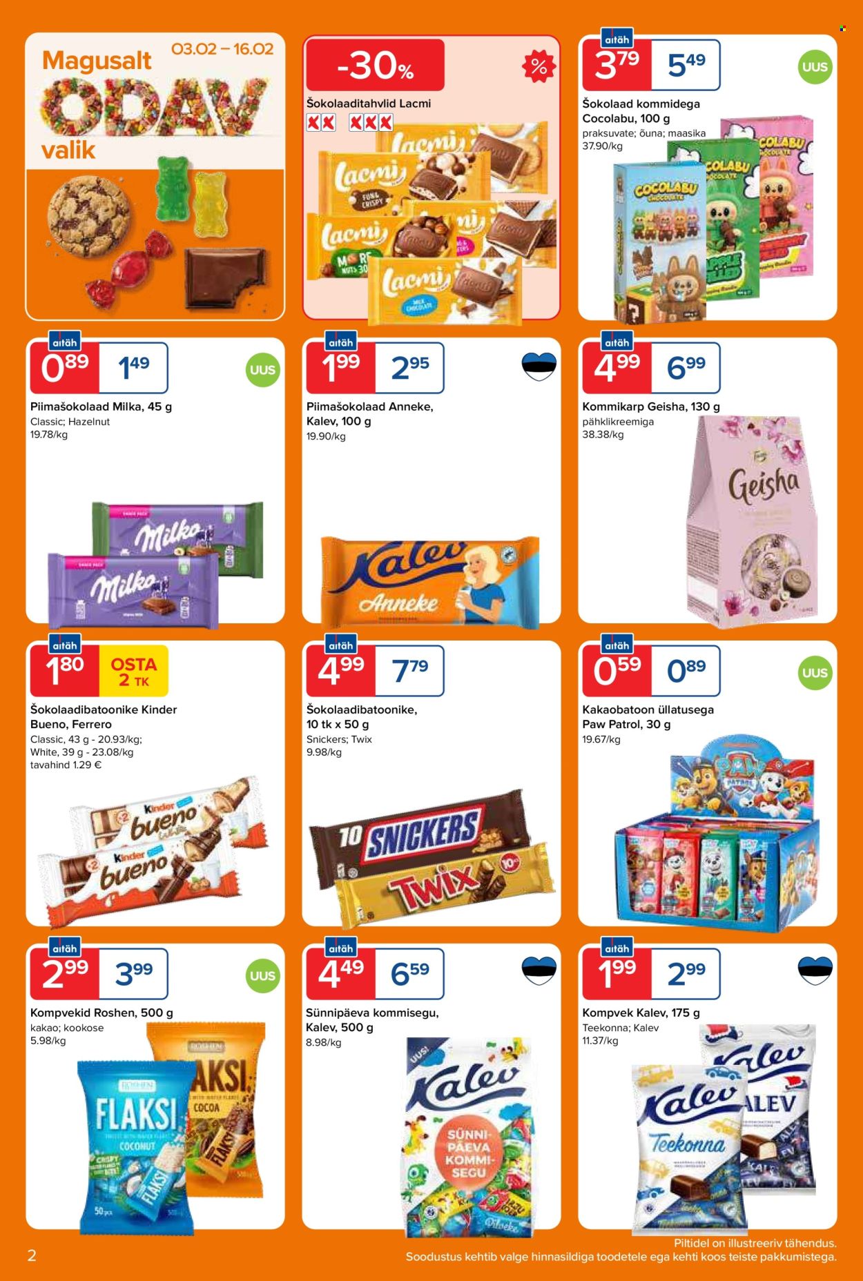 maxima - Maxima kliendileht - Maxima kliendileht (3.02 - 9.02.2026) - page: 3