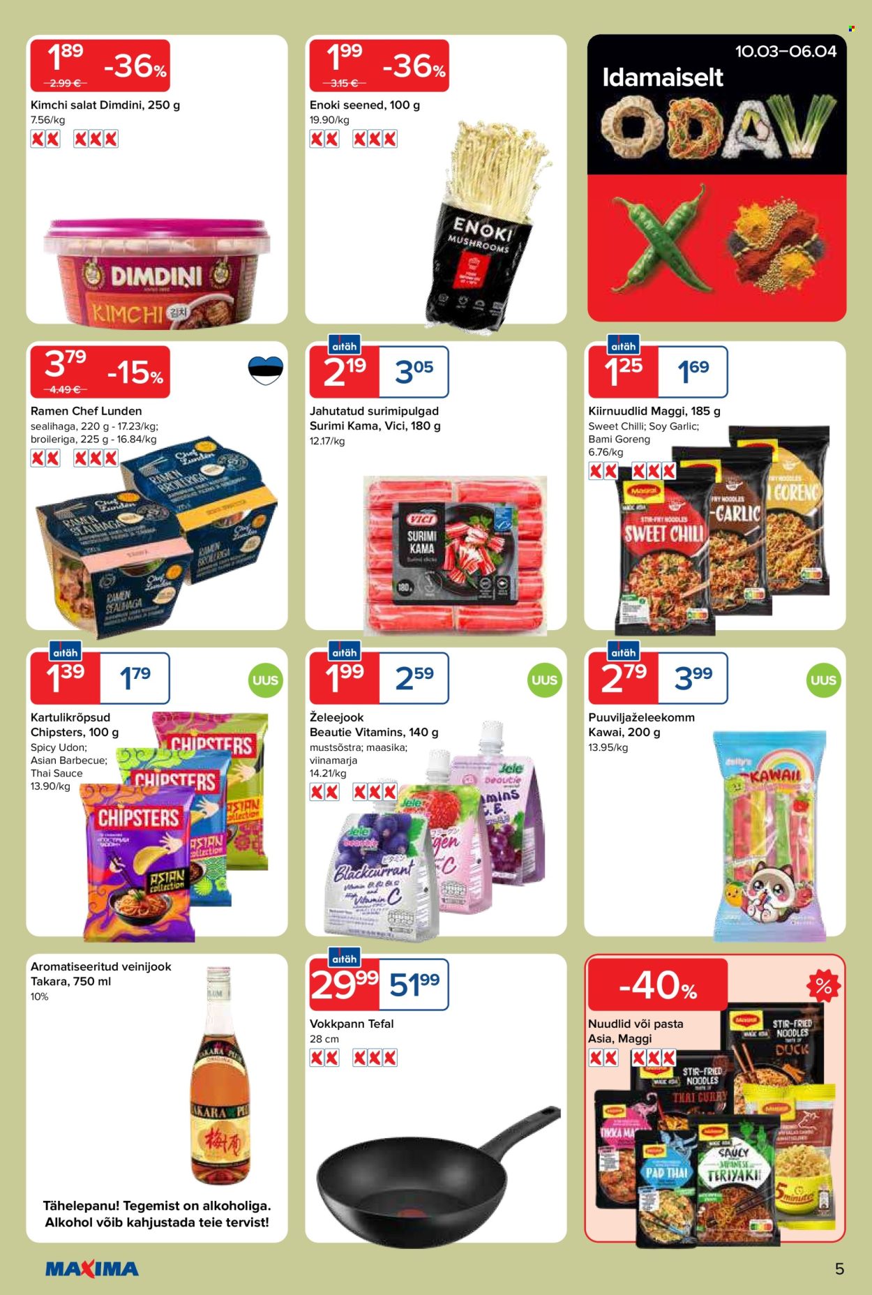 maxima - Maxima kliendileht - Maxima kliendileht (17.03 - 23.03.2026) - page: 5