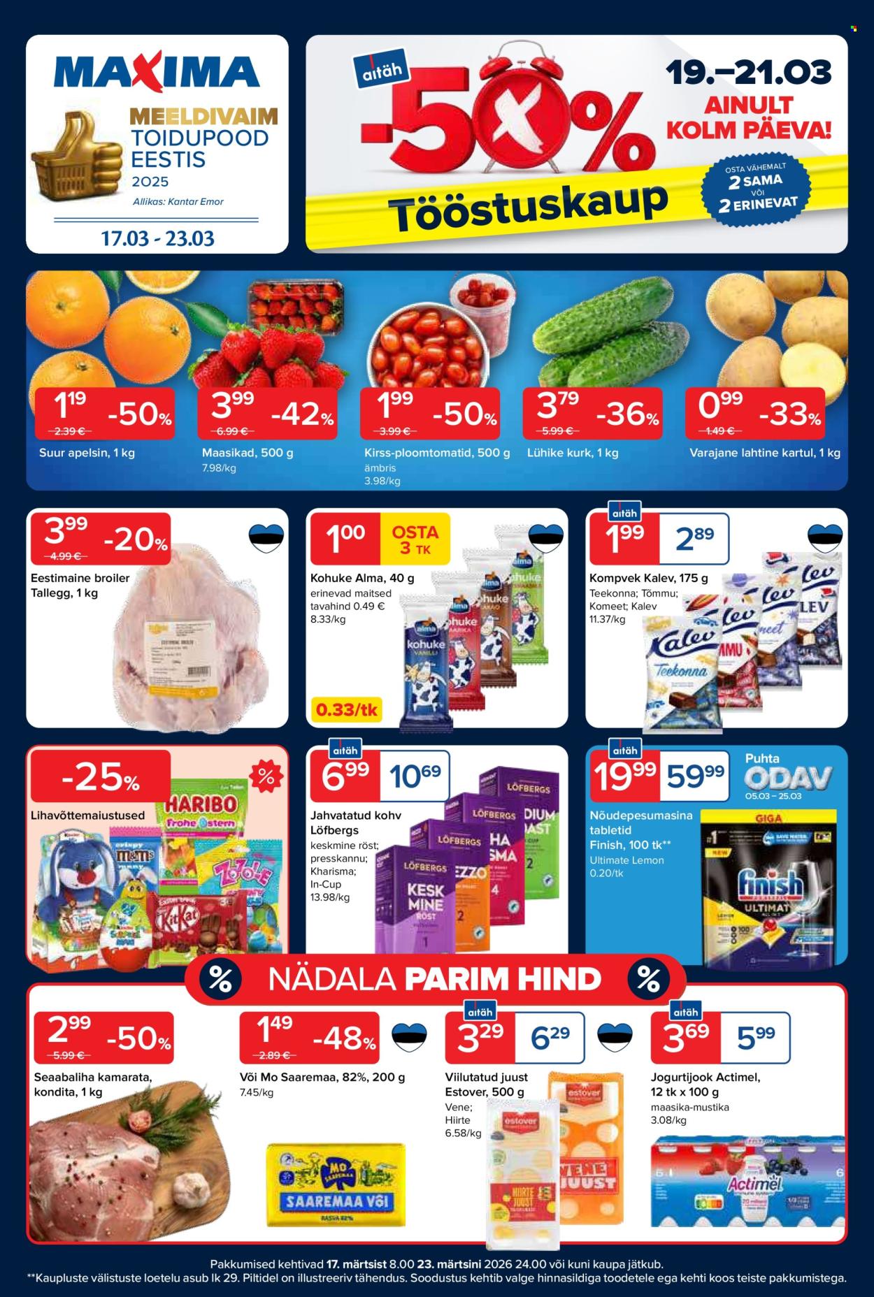 maxima - Maxima kliendileht - Maxima kliendileht (17.03 - 23.03.2026)