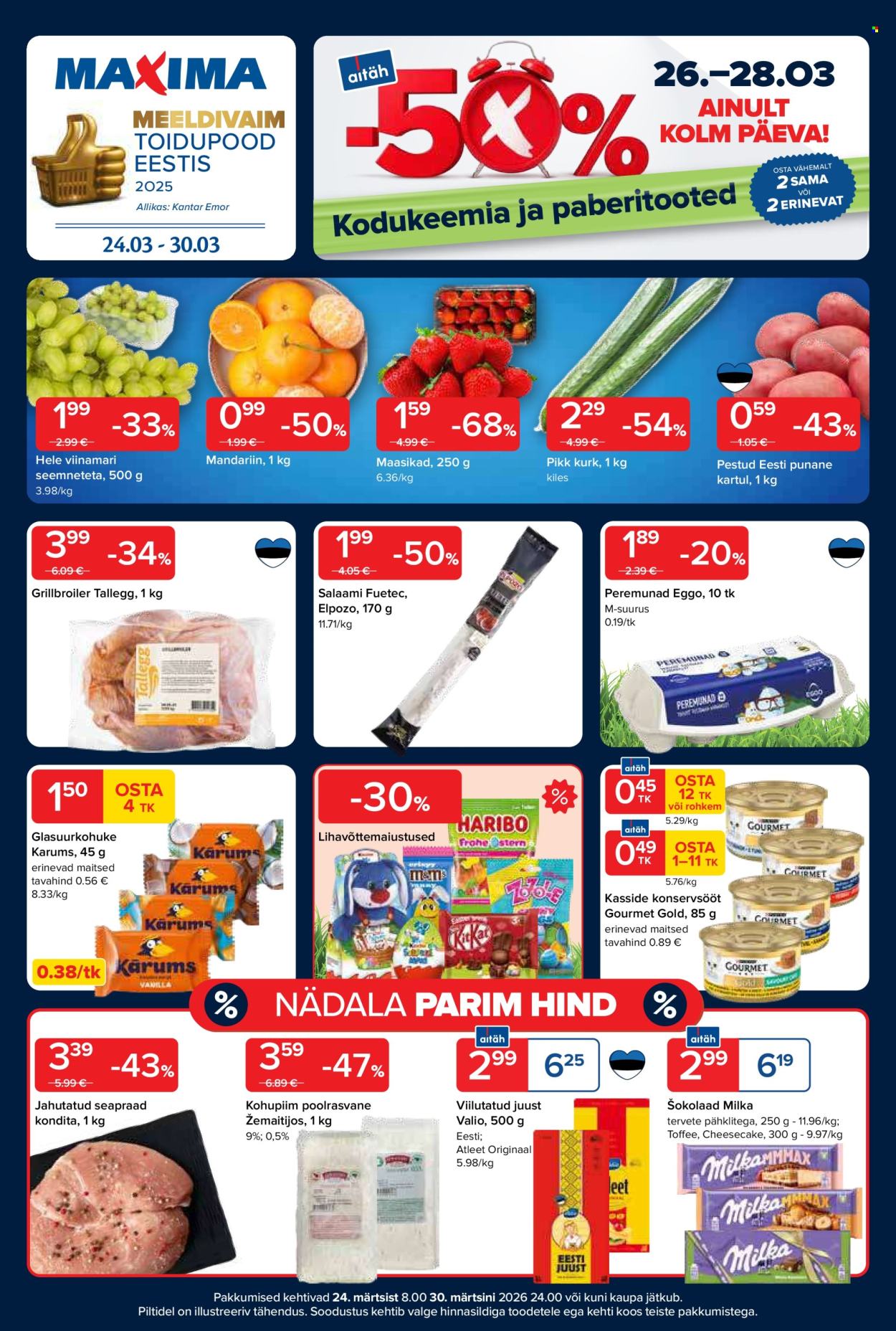 maxima - Maxima kliendileht - Maxima kliendileht (24.03 - 30.03.2026)