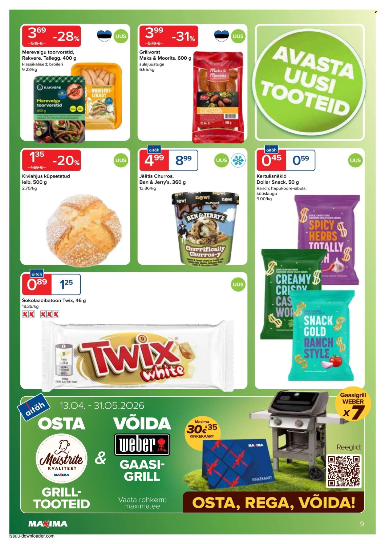 maxima - Maxima kliendileht - Maxima kliendileht (14.04 - 20.04.2026) - page: 9