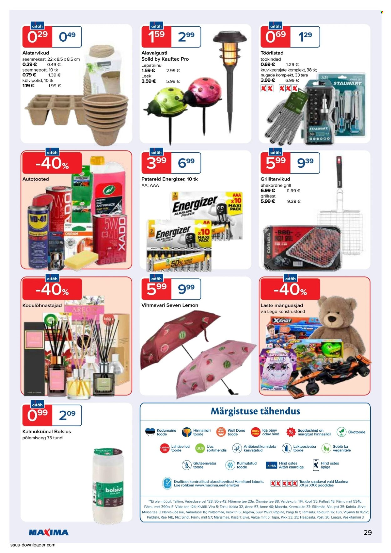maxima - Maxima kliendileht - Maxima kliendileht (14.04 - 20.04.2026) - page: 29