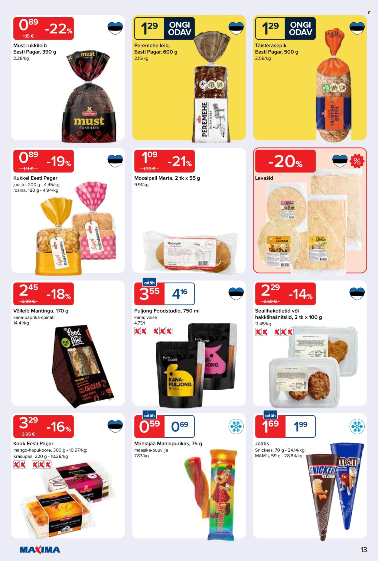 maxima - Maxima kliendileht - Maxima kliendileht 21.-27.04 (21.04 - 27.04.2026) - page: 14