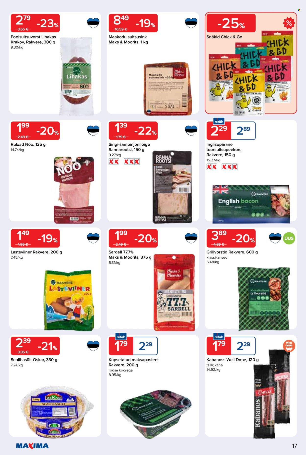 maxima - Maxima kliendileht - Maxima kliendileht 21.-27.04 (21.04 - 27.04.2026) - page: 18