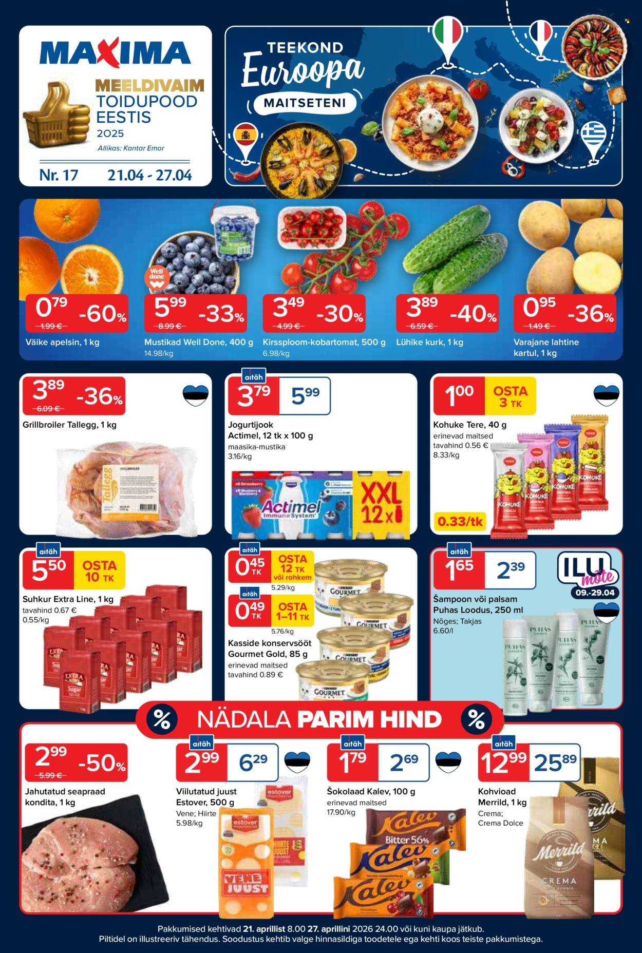 maxima - Maxima kliendileht - Maxima kliendileht 21.-27.04 (21.04 - 27.04.2026)