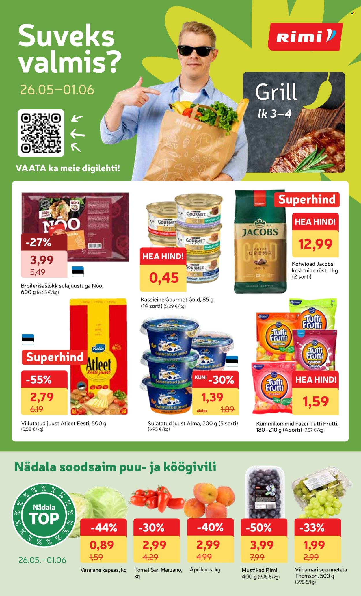 rimi - Rimi kliendileht - Kliendileht (26.05 - 1.06.2026)