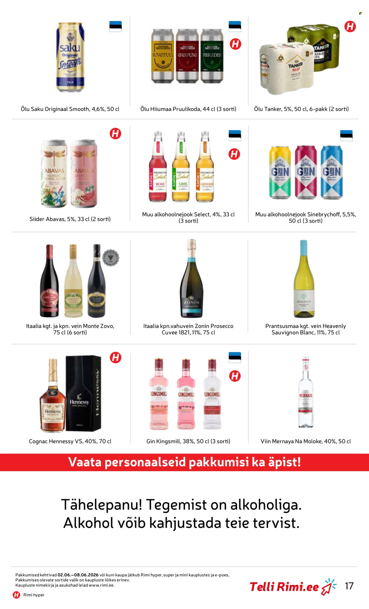 rimi - Rimi kliendileht - Kliendileht (2.06 - 8.06.2026) - page: 17
