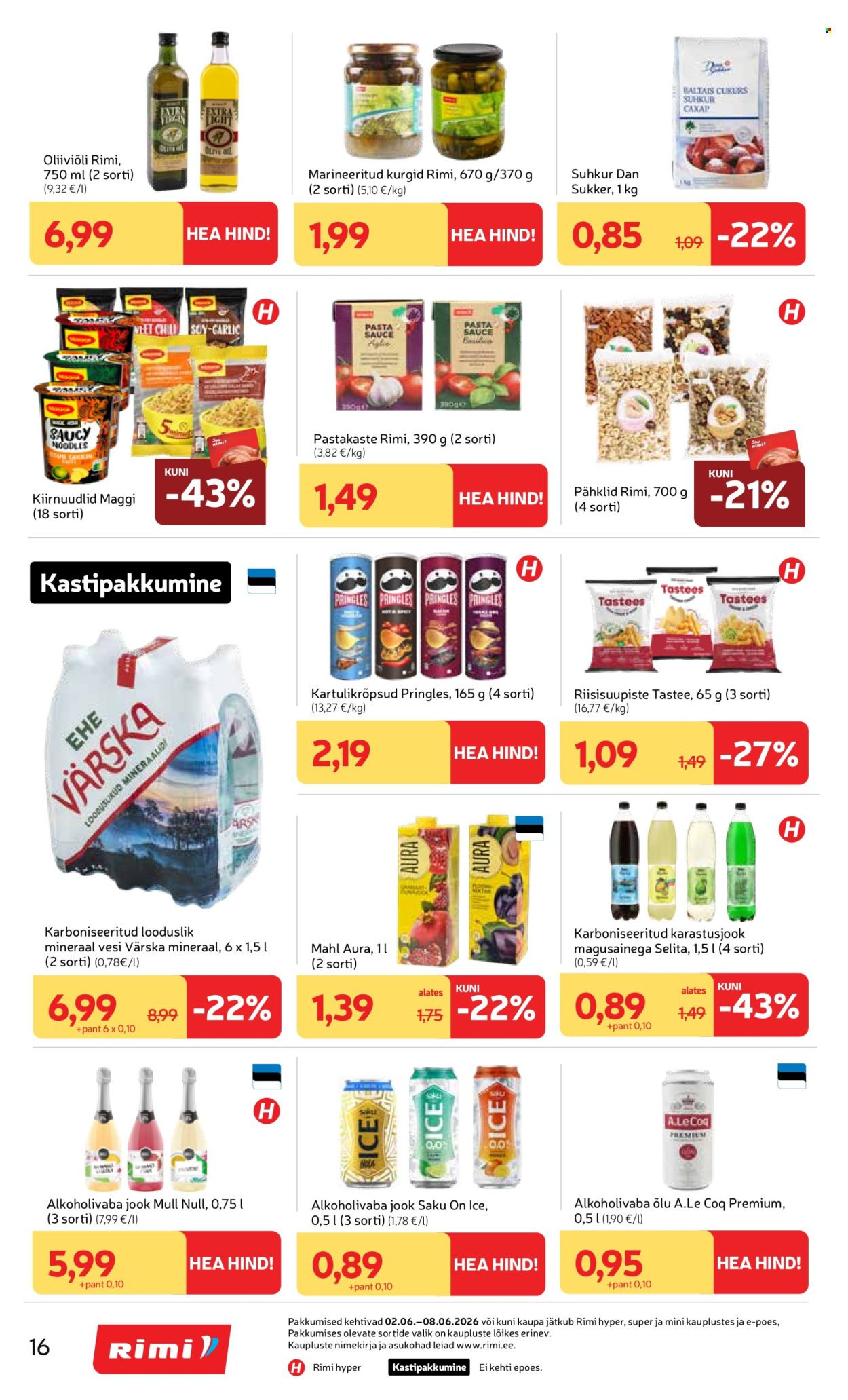 rimi - Rimi kliendileht - Kliendileht (2.06 - 8.06.2026) - page: 16