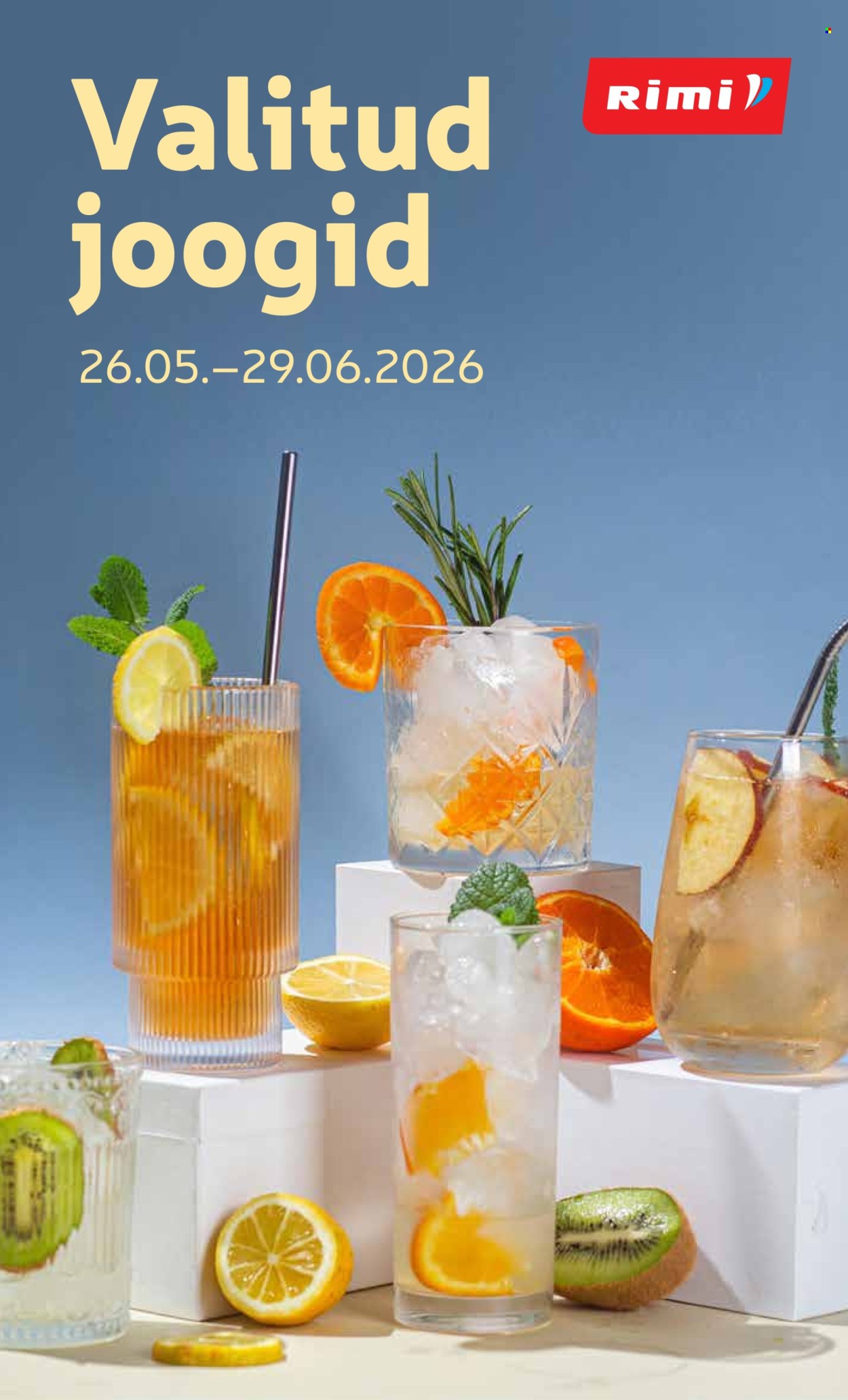 rimi - Rimi kliendileht - Suvine Rimi joogikataloog (26.05 - 29.06.2026)