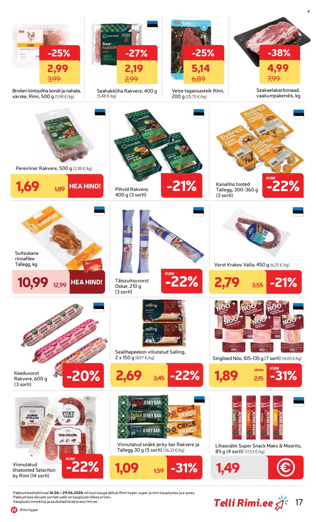 rimi - Rimi kliendileht (16.06 - 29.06.2026) - page: 17