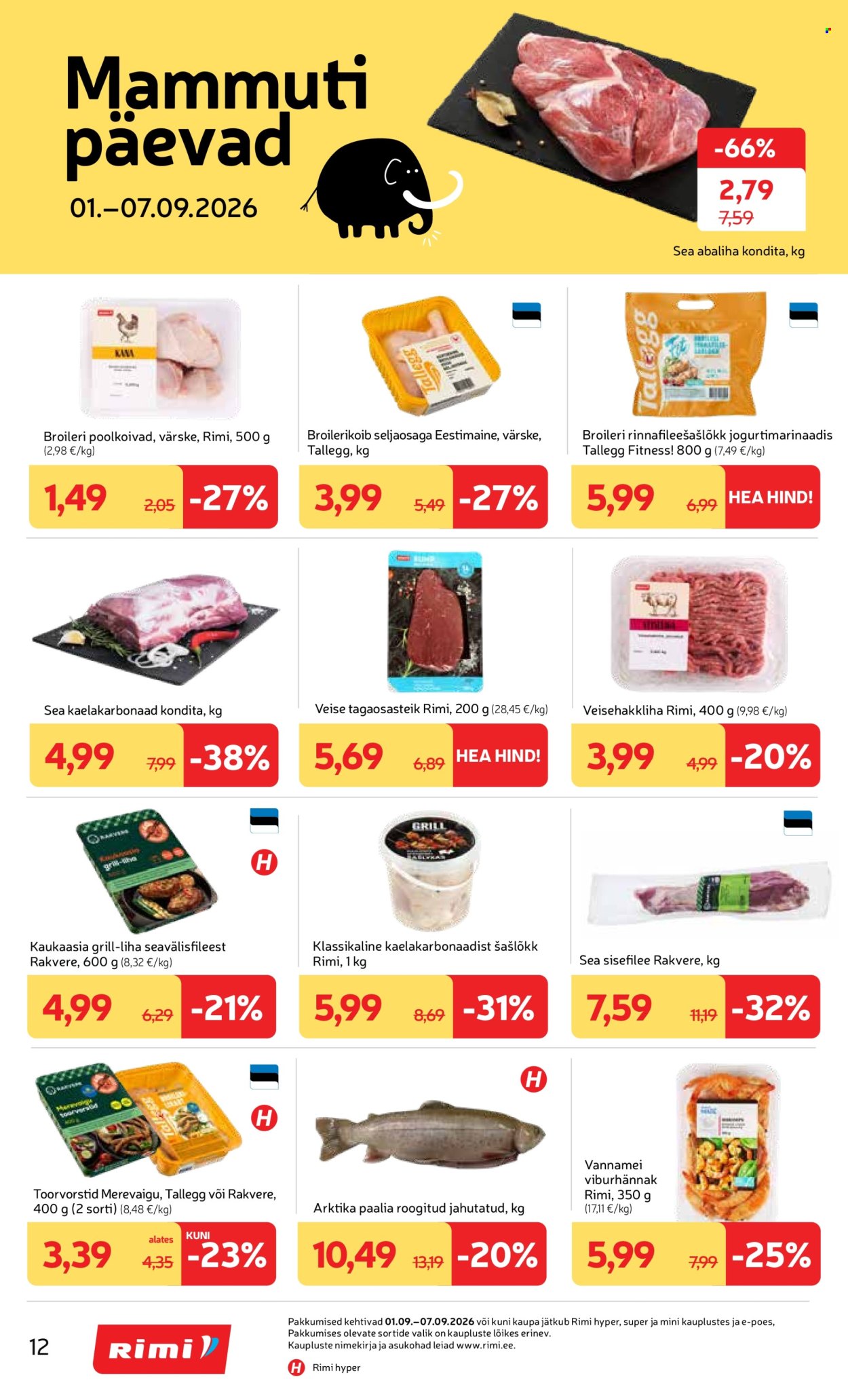 rimi - Rimi kliendileht (1.09 - 7.09.2026) - page: 12