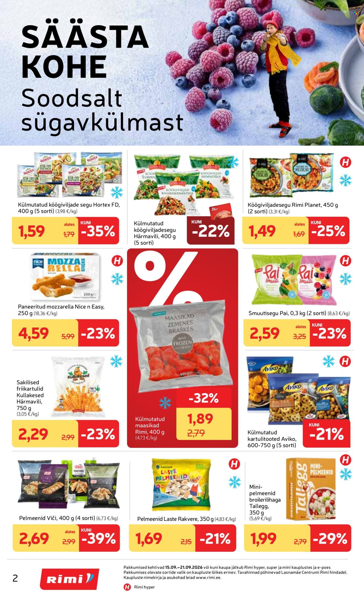 rimi - Rimi kliendileht (15.09 - 21.09.2026) - page: 2