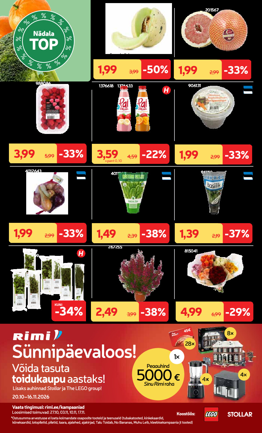 rimi - Rimi kliendileht (2026-10-20 - 2026-10-26) - page: 8