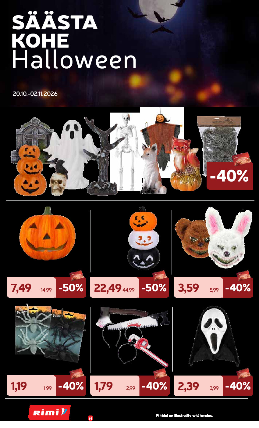 rimi - Rimi Halloweenikataloog (2026-10-20 - 2026-11-02) - page: 8