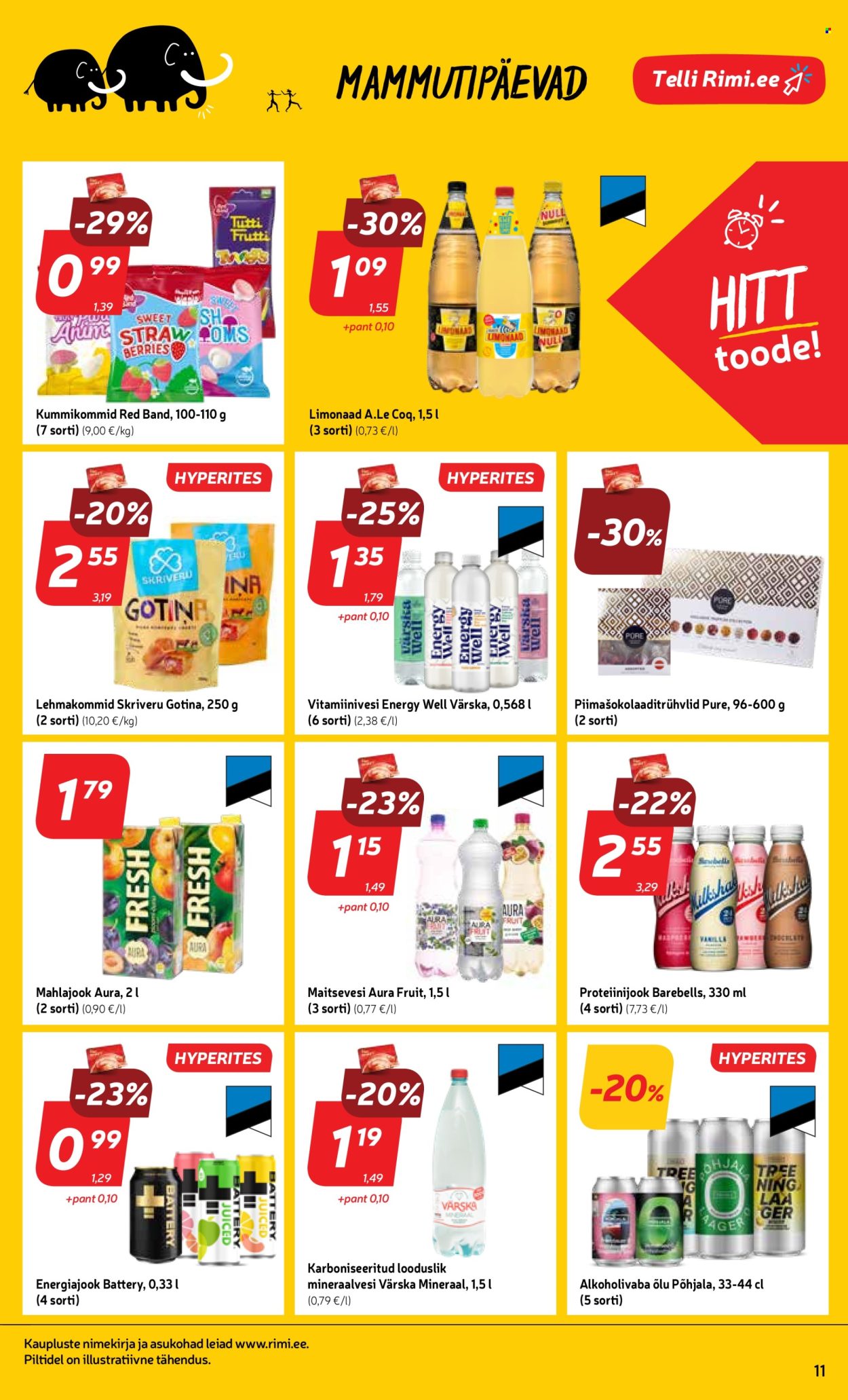rimi - Rimi kliendileht - Mammutipäevad (6.05 - 12.05.2025) - page: 11