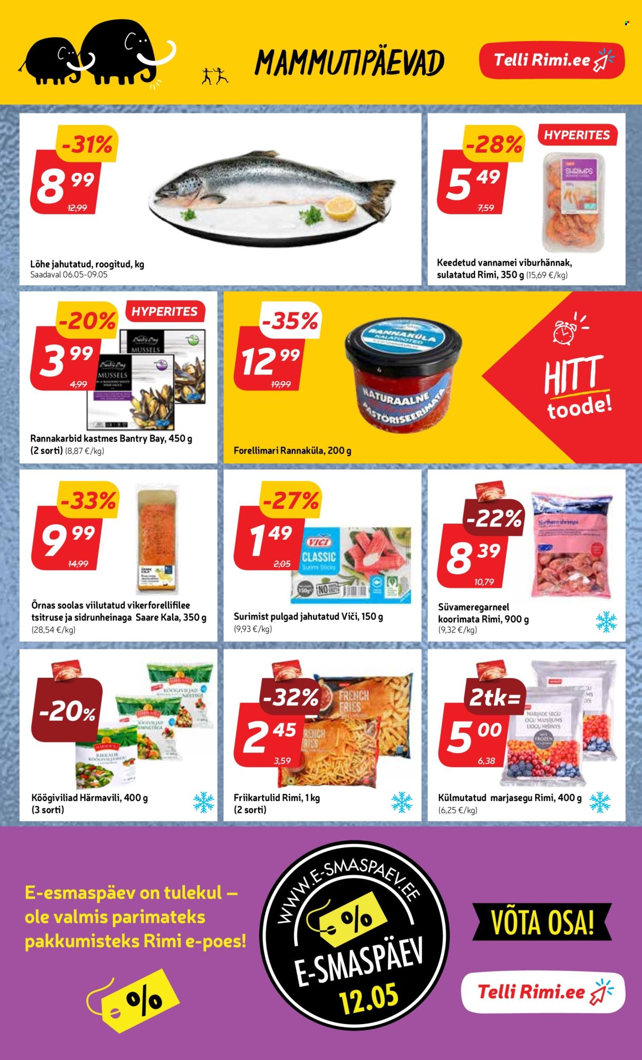 rimi - Rimi kliendileht - Mammutipäevad (6.05 - 12.05.2025) - page: 7